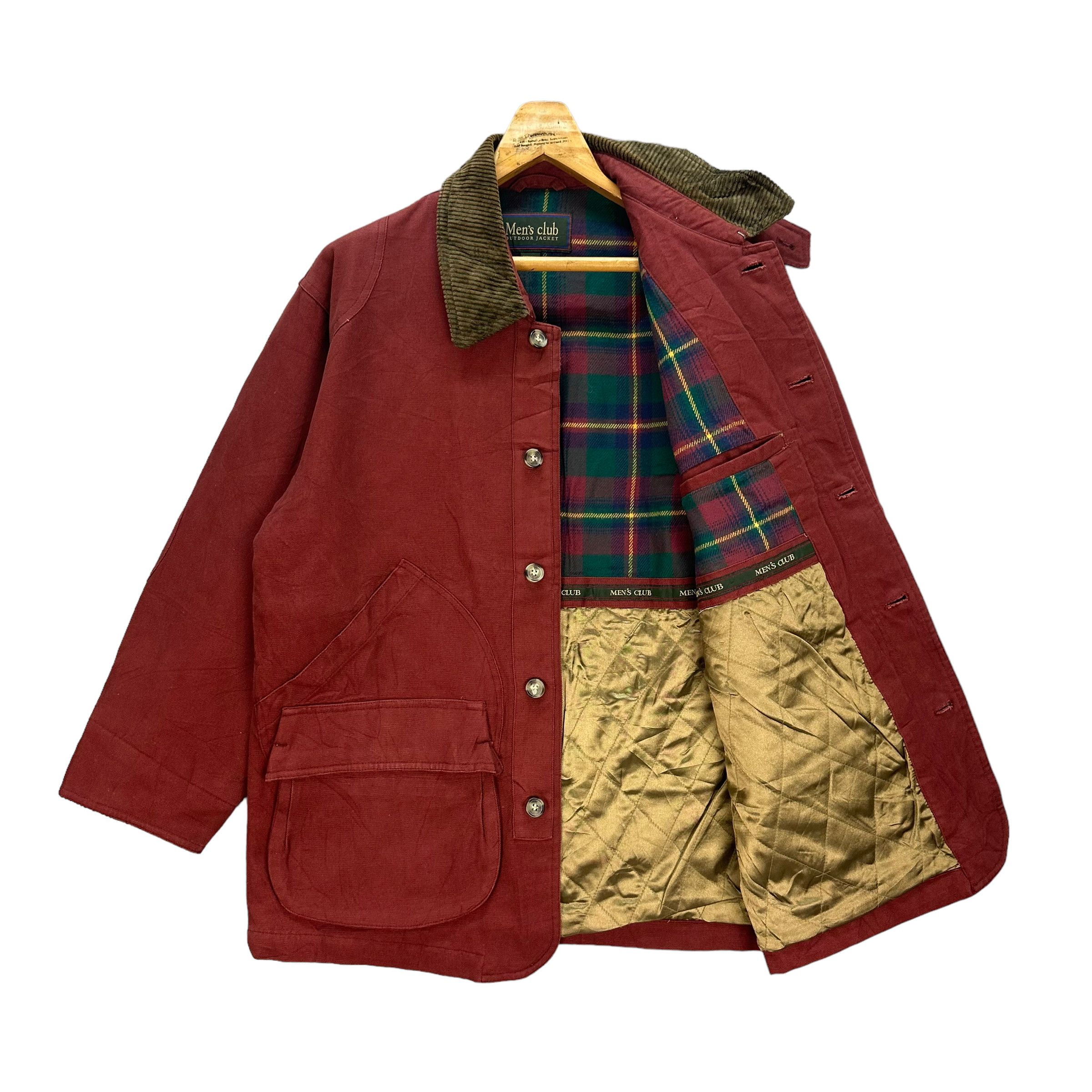 Vintage VINTAGE MEN'S CLUB OUTDOOR CHORE JACKET #8249-217 Size US M / EU 48-50 / 2 - 6 Thumbnail