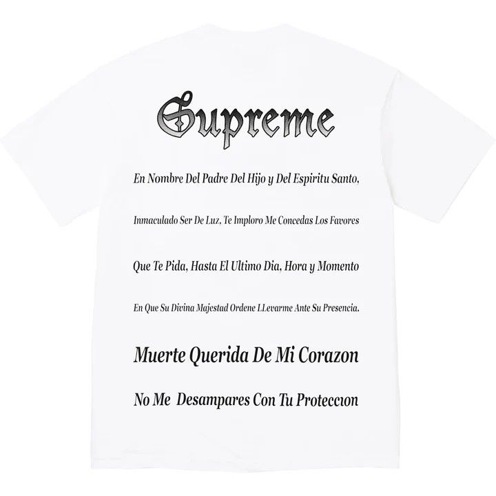 Supreme Supreme Grim Reaper Tee White Size US M / EU 48-50 / 2 - 2 Thumbnail