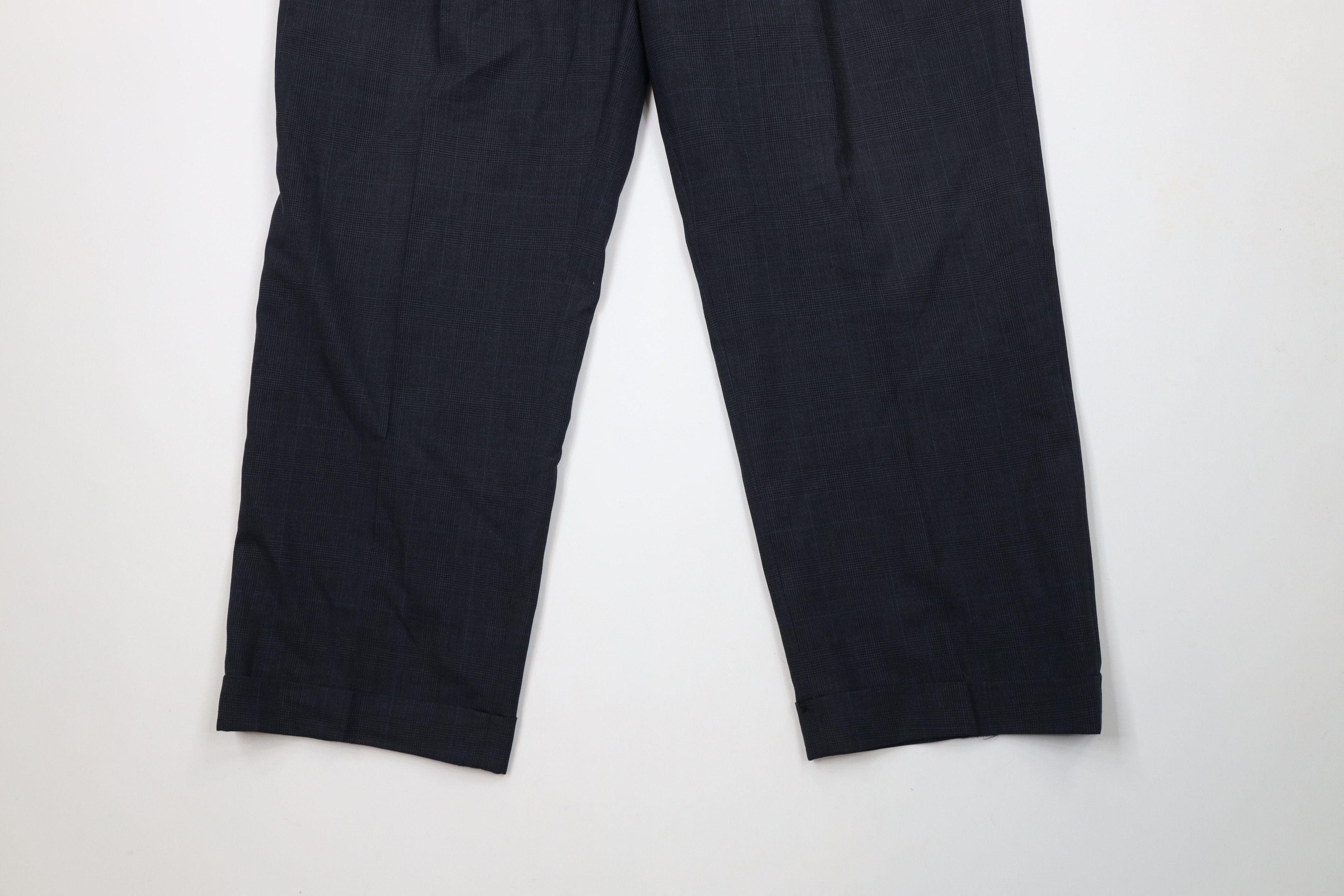 Jos. A. Bank × Vintage Vintage Jos A Bank Lightweight Wool Wide Leg Chino Pants Size US 36 / EU 52 - 4 Thumbnail