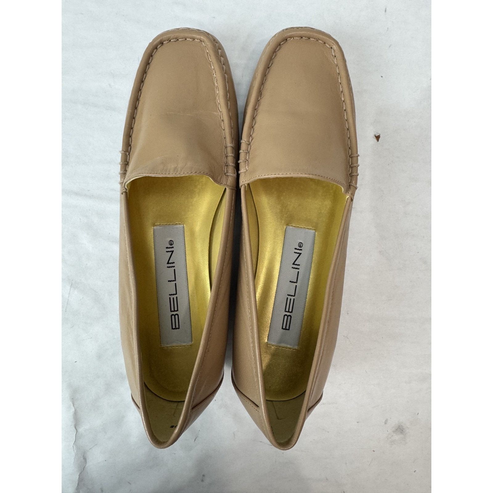 Other Bellini Genuine Leather Loafer Shoes Tan Flats Preppy 5.5 Size US 5.5 / IT 35.5 - 8 Thumbnail