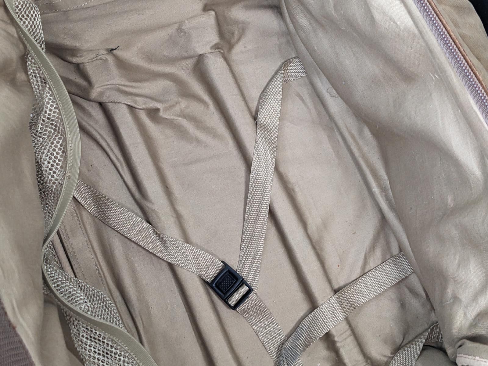 L.L. Bean L.L.Bean Rolling Duffel Bag Brown Canvas 1990 Carry-on China Size ONE SIZE - 12 Thumbnail