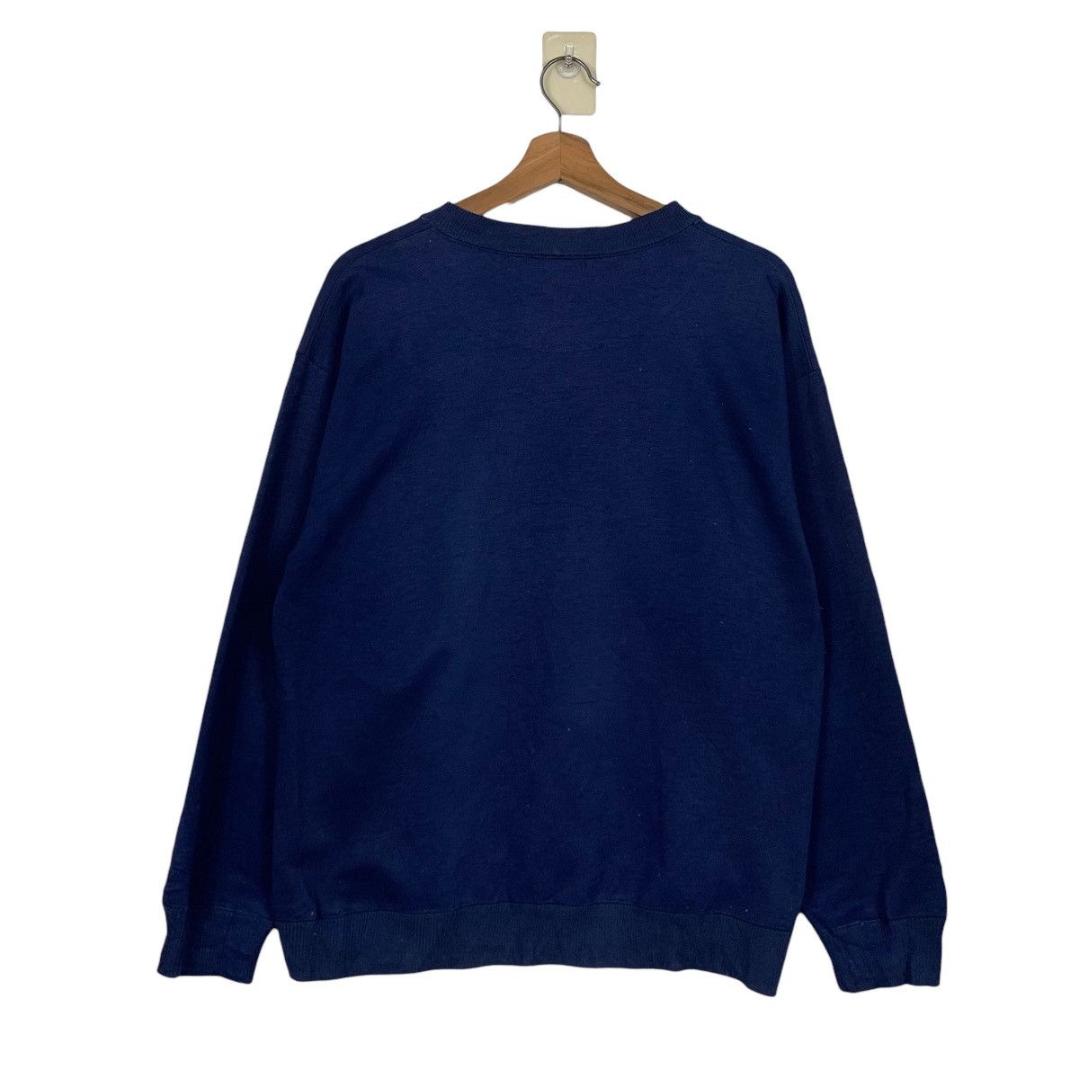 Adidas Vintage 90’s ADIDAS Big Logo Crewneck Sweatshirt #3602-C165 Size US M / EU 48-50 / 2 - 11 Thumbnail