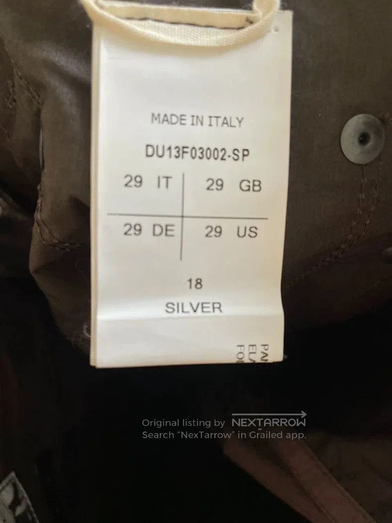 Rick Owens Rick Owens Men's Silver Jeans. Size US 29 - 7 Thumbnail