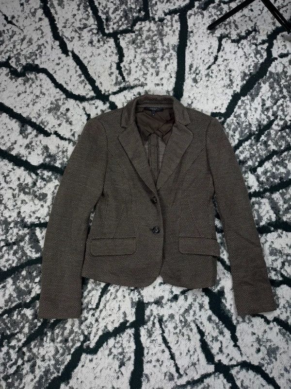 Max Mara Max Mara brown woolen jacket size M with polka dots Size M / US 6-8 / IT 42-44 - 1 Thumbnail