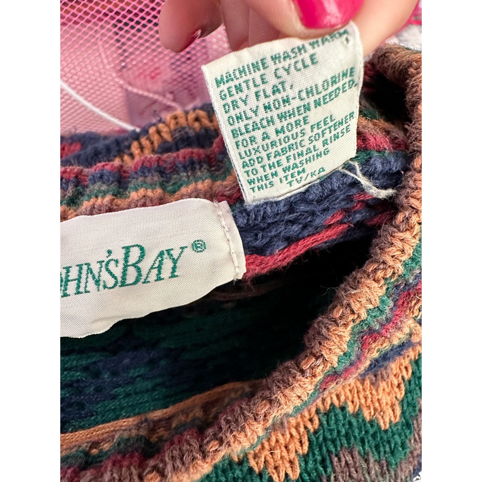 St. Johns Bay St. John's Bay vintage funky sweater size M Size M / US 6-8 / IT 42-44 - 5 Thumbnail