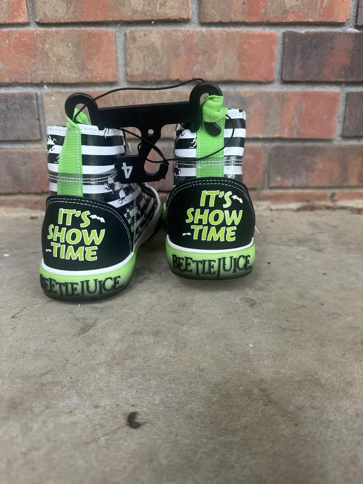 Designer Beetlejuice Womens Size 10 High Top Sneakers. NEW Size US 8.5 / IT 38.5 - 8 Thumbnail