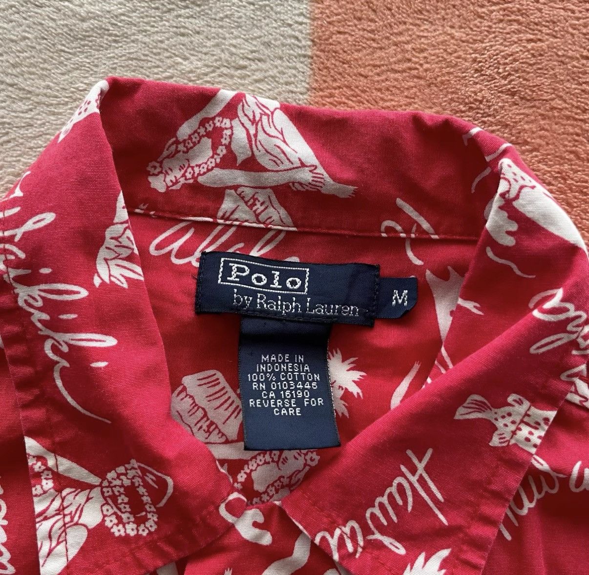RRL Ralph Lauren Ralph Lauren Polo RL Hawaiian Short Sleeve Shirt K22 Size US M / EU 48-50 / 2 - 4 Thumbnail