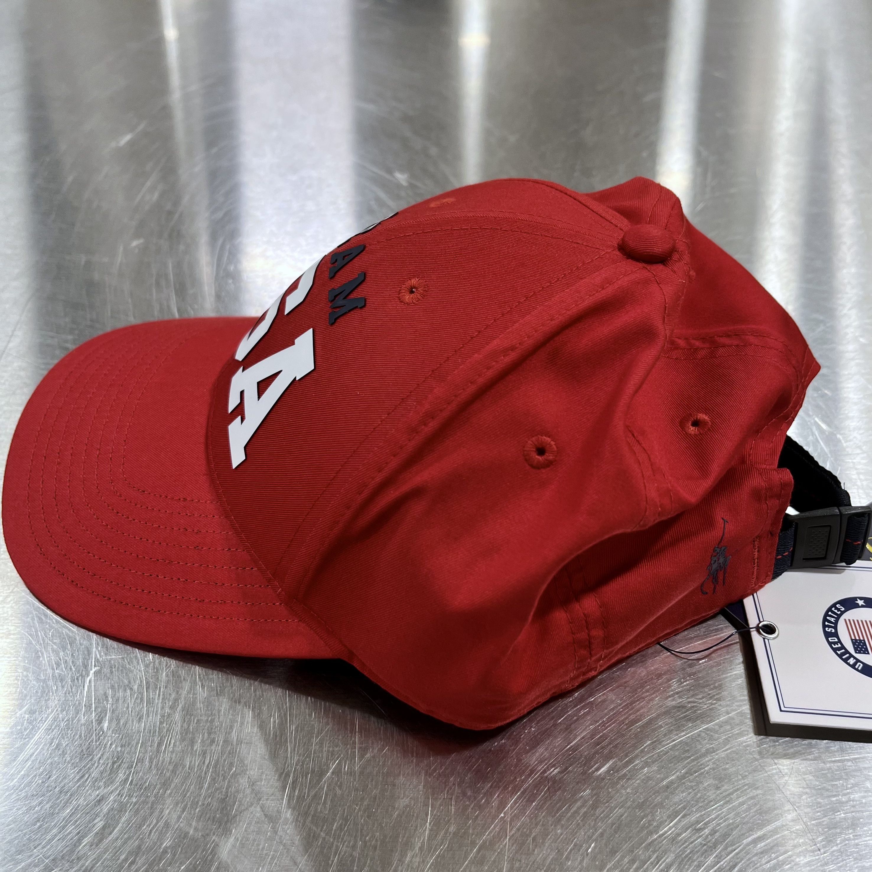 USA Olympics Team USA 2020 Olympics Flag Patch Polo Ralph Lauren Cap Hat Size ONE SIZE - 4 Thumbnail