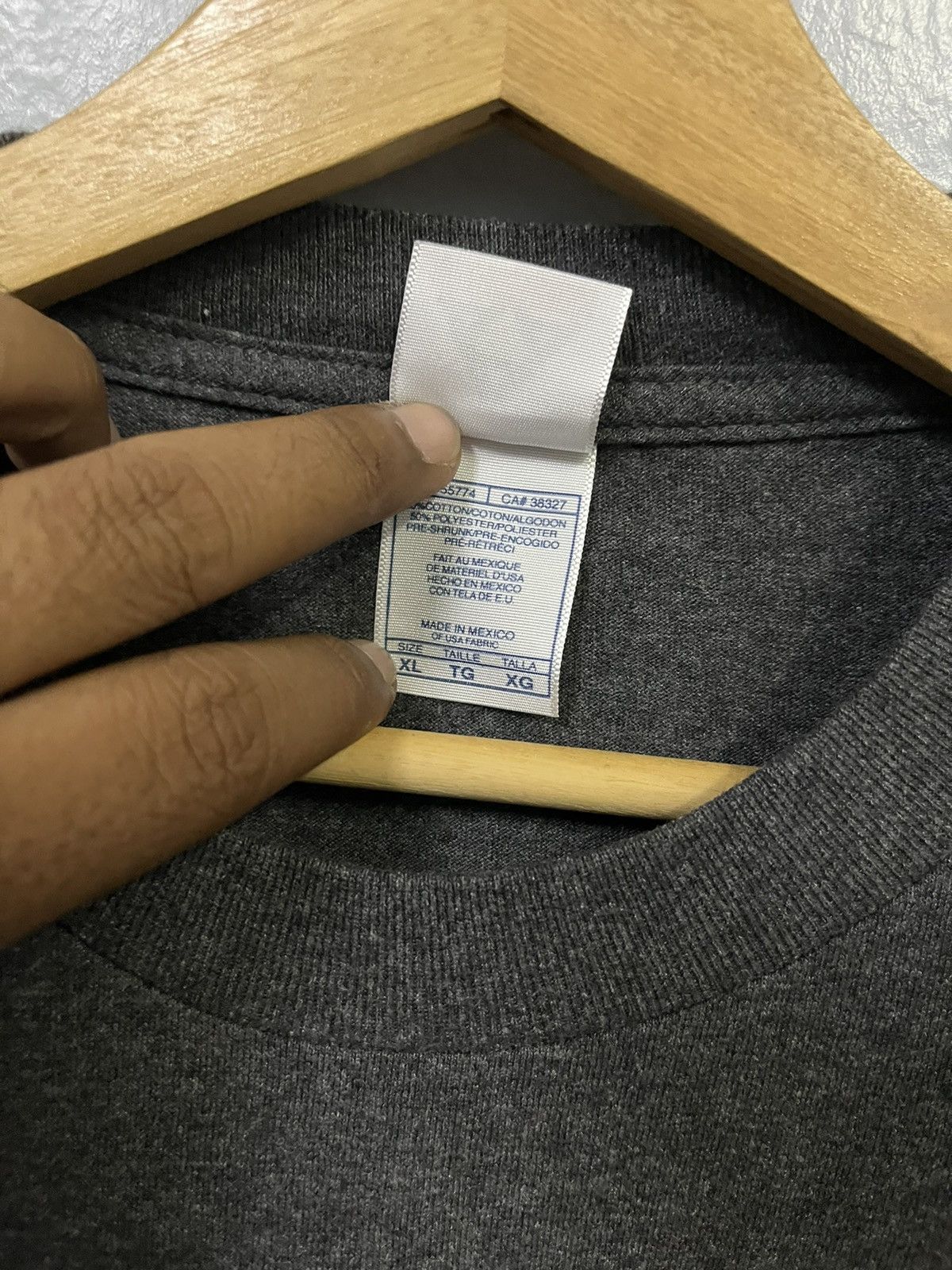 Vintage Vintage Plain tee Size US XL / EU 56 / 4 - 3 Thumbnail