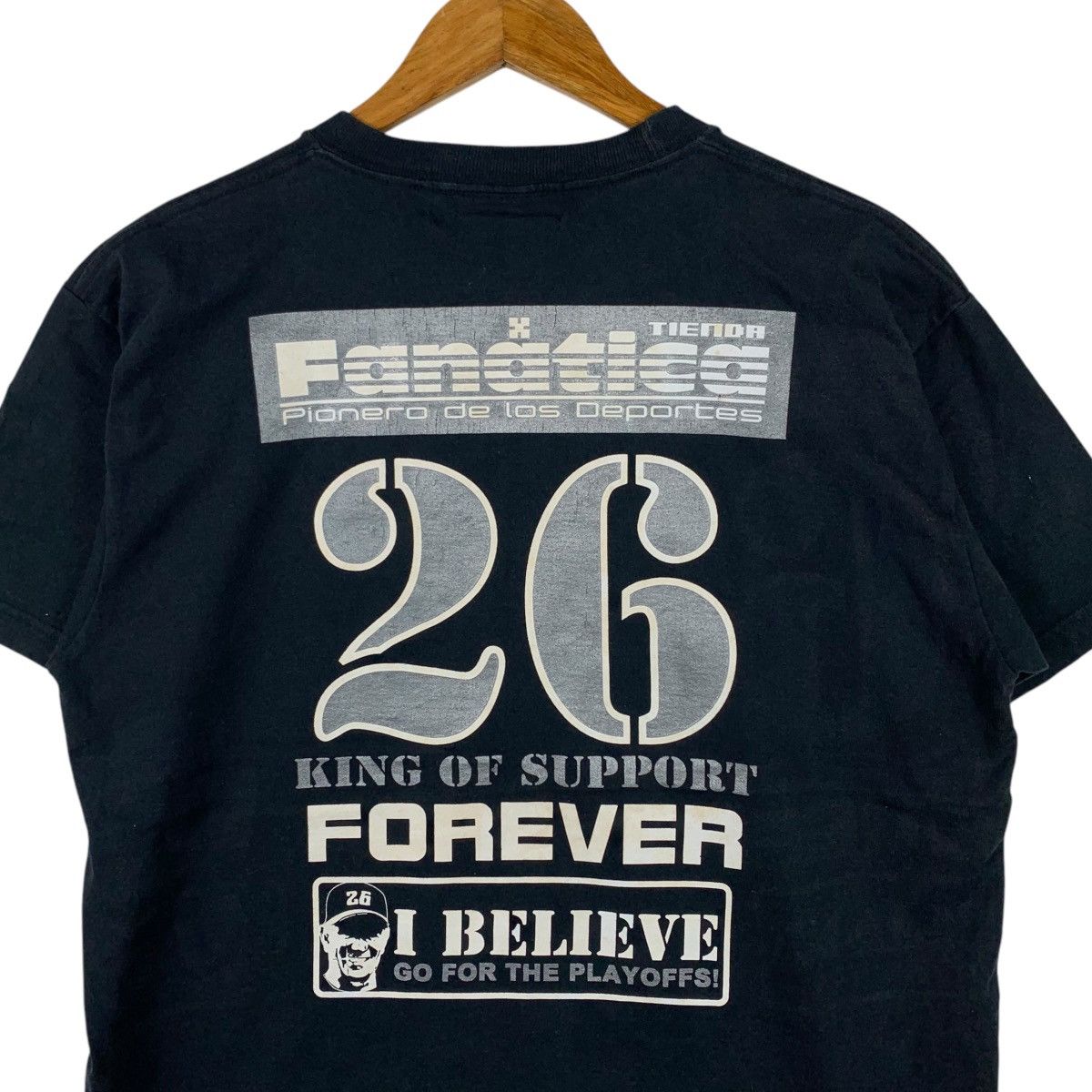 Vintage Fanatica RABONA Equipment Baseball King of Support Shirt Size US L / EU 52-54 / 3 - 4 Thumbnail