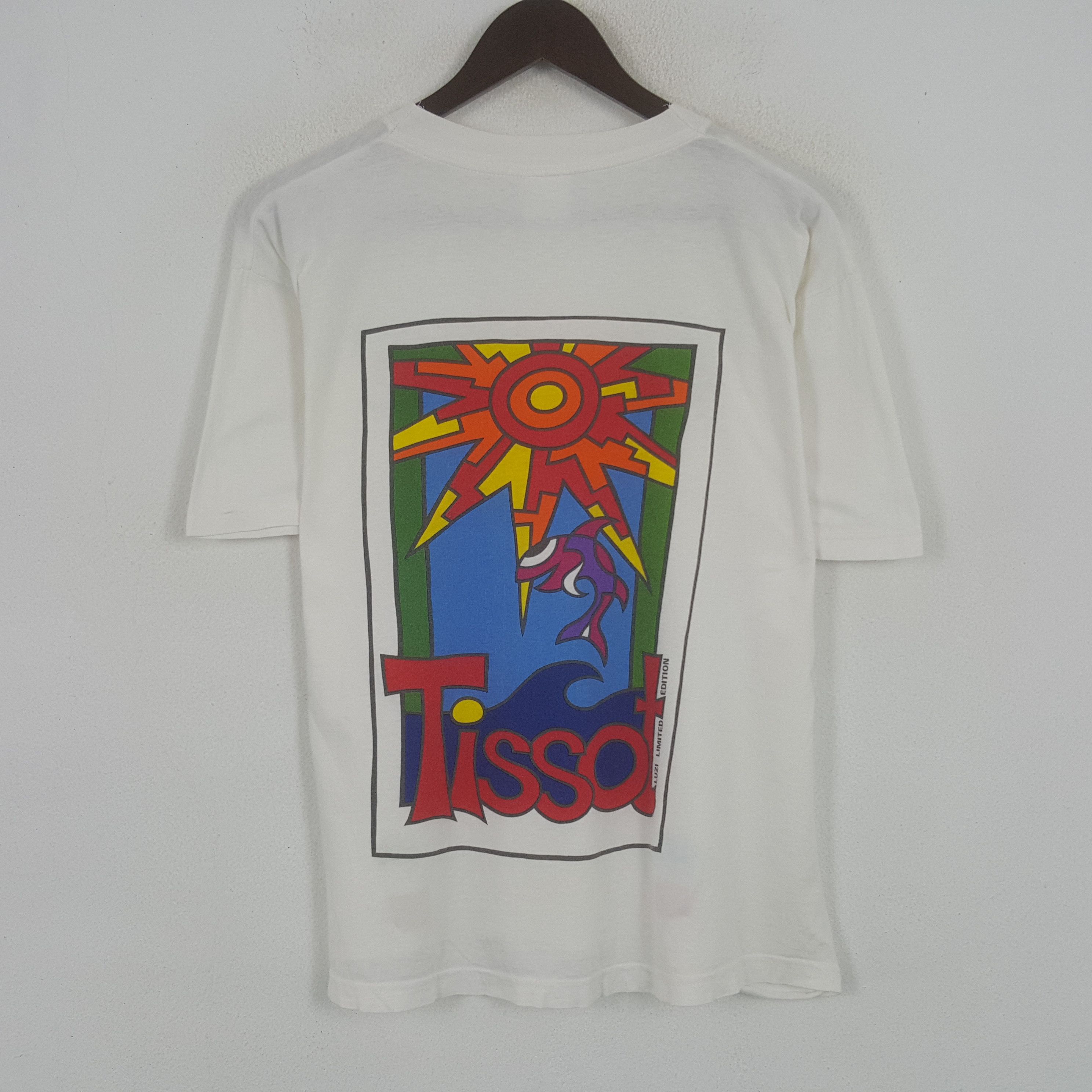 Vintage Tissot Watch Brand Tshirt