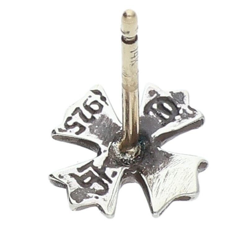 Chrome Hearts Chrome Hearts Plus Stud Silver Earring Size ONE SIZE - 3 Thumbnail