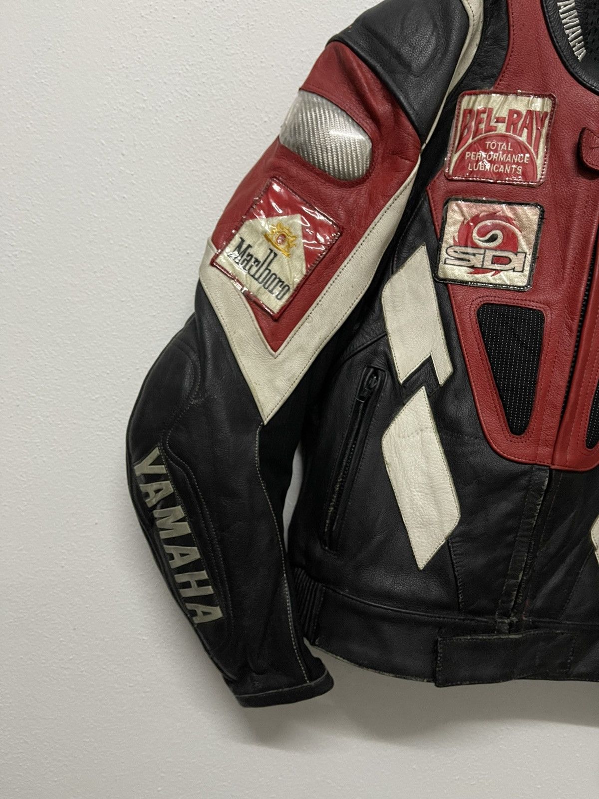 Yamaha 90s YAMAHA RACING LEATHER JACKET RARE DESIGN Size US XS / EU 42 / 0 - 3 Thumbnail