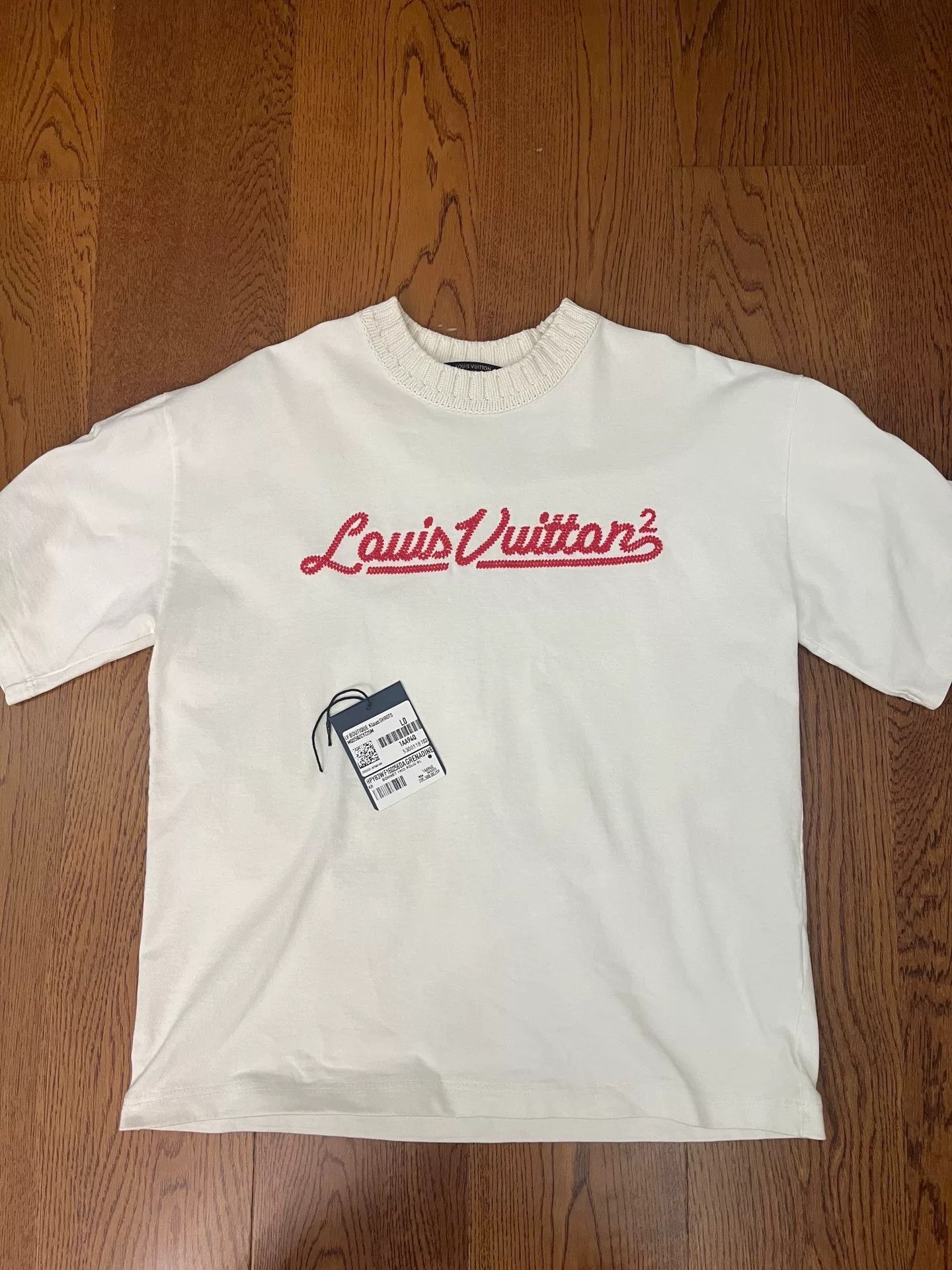 Louis Vuitton louis vuitton ss22 nigo collaboration embroidered tee Size US L / EU 52-54 / 3 - 1 Thumbnail
