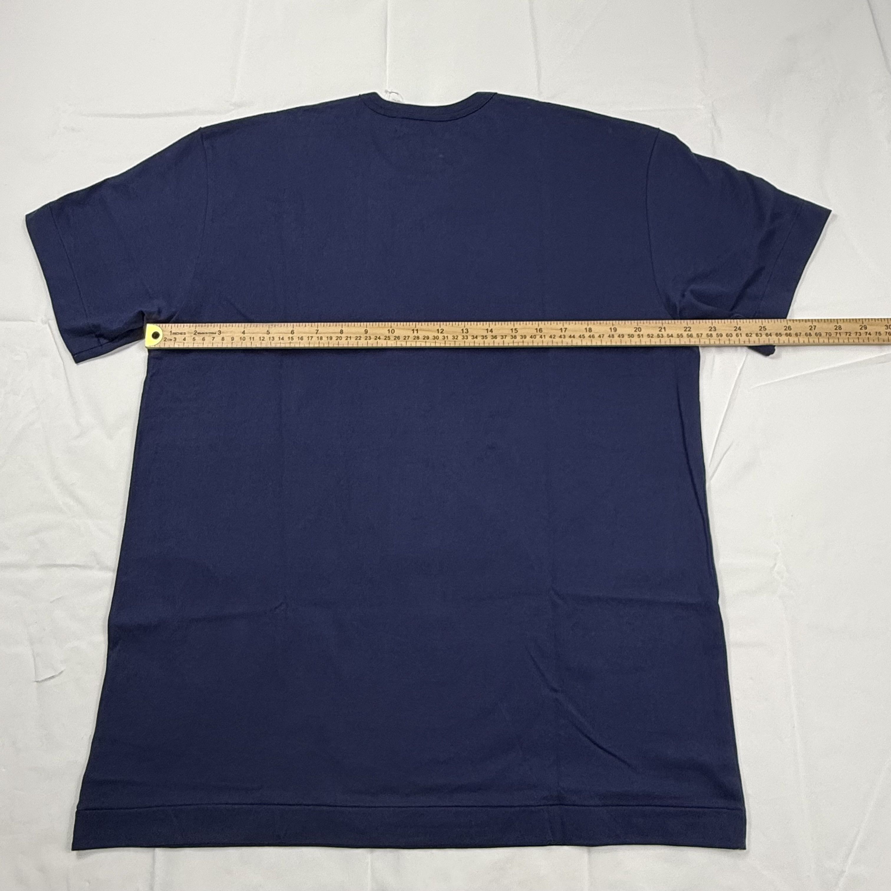 Comme des Garcons Comme des Garcons Play Mens Triple Heart Logo T-Shirt Size US XXL / EU 58 / 5 - 7 Thumbnail