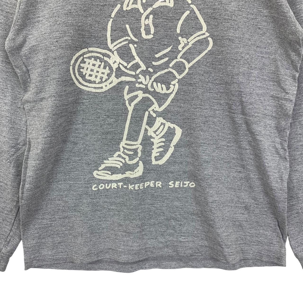 Other SEIJO COURT KEEPER Tennis Anime Illustration Tee Shirt Top Size M / US 6-8 / IT 42-44 - 5 Thumbnail