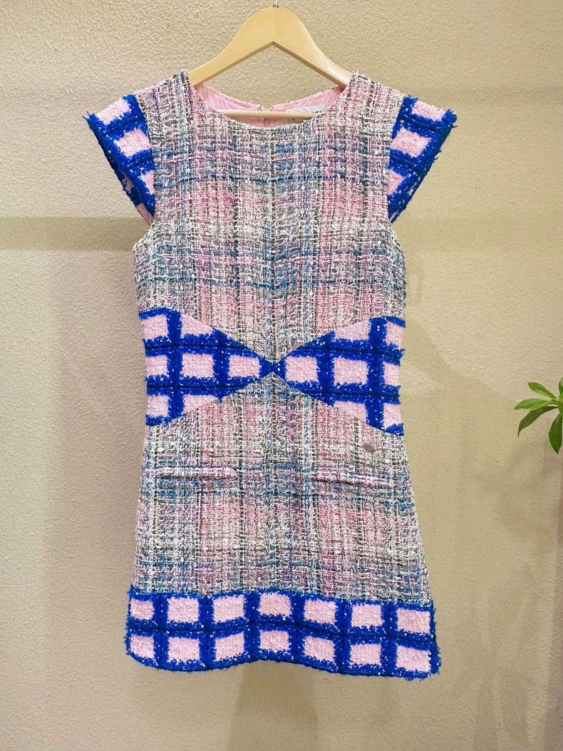 Chanel Chanel Waterfall series beautiful woven heavy industry dre Size XS / US 0-2 / IT 36-38 - 1 Thumbnail