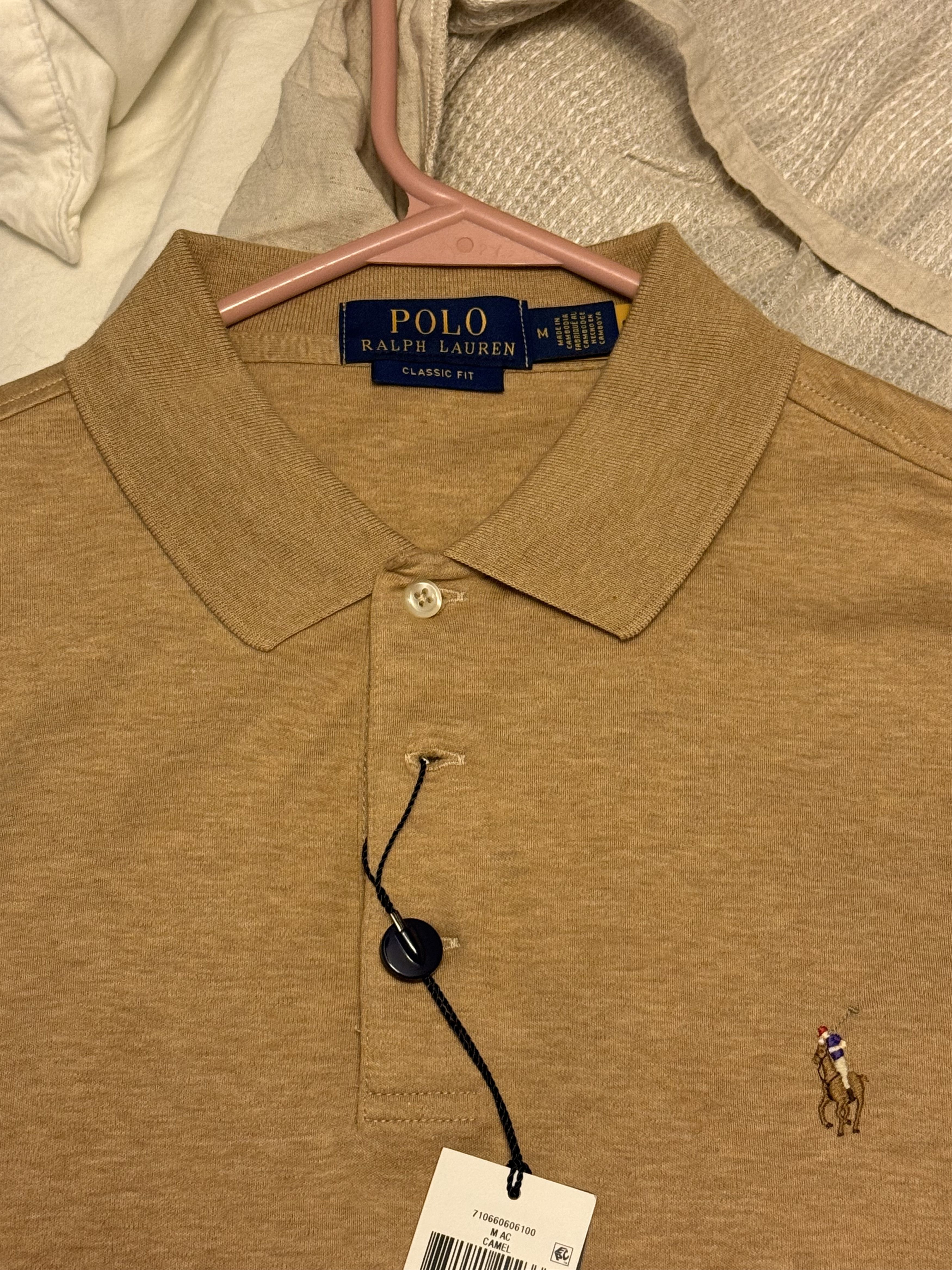 Polo Ralph Lauren Polo Soft Cotton Polo Shirt size M Classic Fit Size US M / EU 48-50 / 2 - 3 Thumbnail