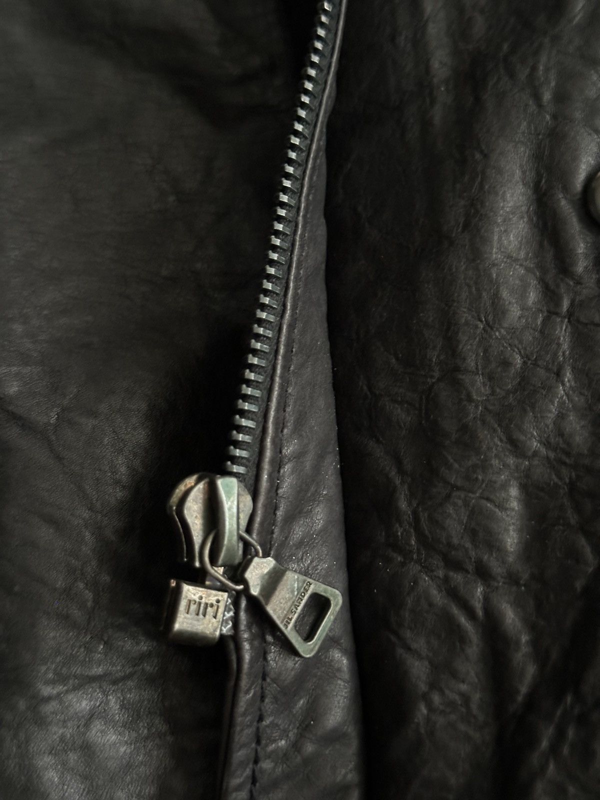 Jil Sander Jil Sander by Raf Simons Leather Jacket Size US M / EU 48-50 / 2 - 10 Thumbnail