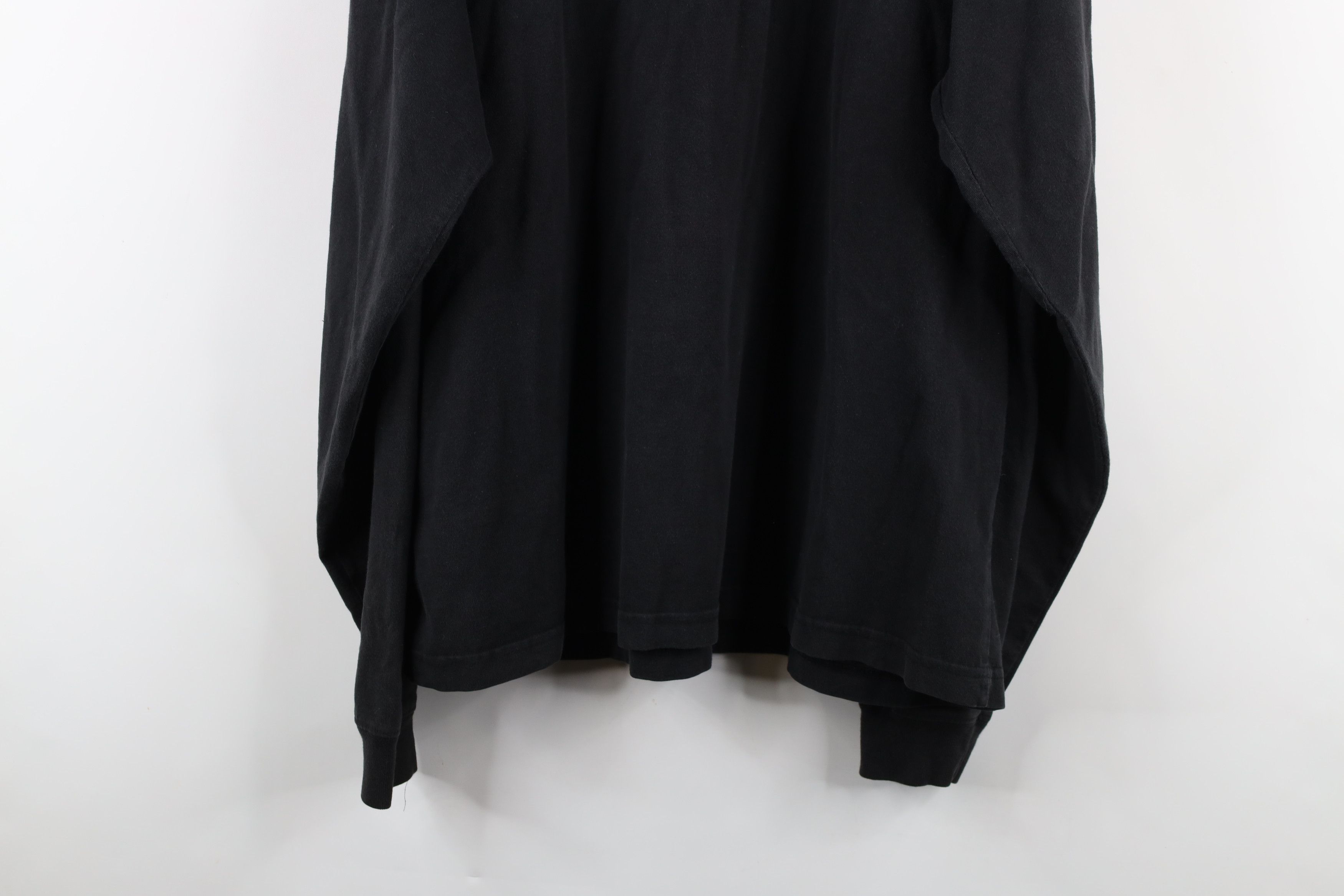 Carhartt × Vintage Vintage 90s Carhartt Spell Long Sleeve Henley T-Shirt Black Size US XL / EU 56 / 4 - 14 Thumbnail