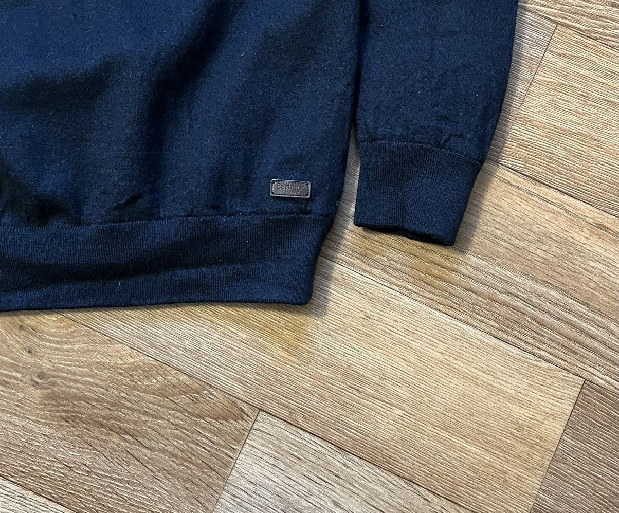 Barbour Barbour Gamlin Half Zip Wool Sweater Size US M / EU 48-50 / 2 - 2 Thumbnail