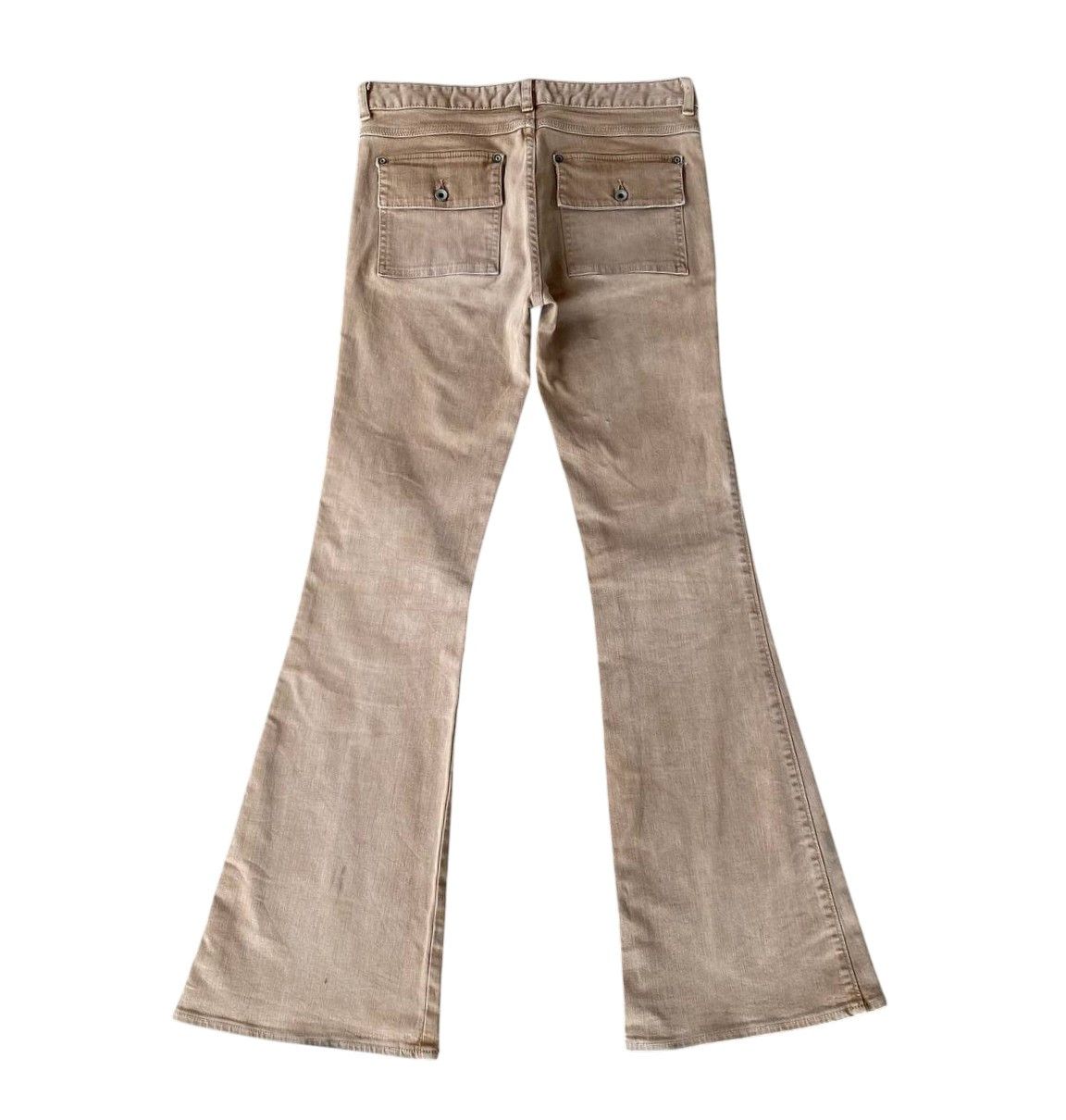 Hysteric Glamour SUPER FLARED JAPAN🎌EDICONSCIOUS PANT LOWRISE SLIM W29X31.5" Size US 29 - 9 Thumbnail
