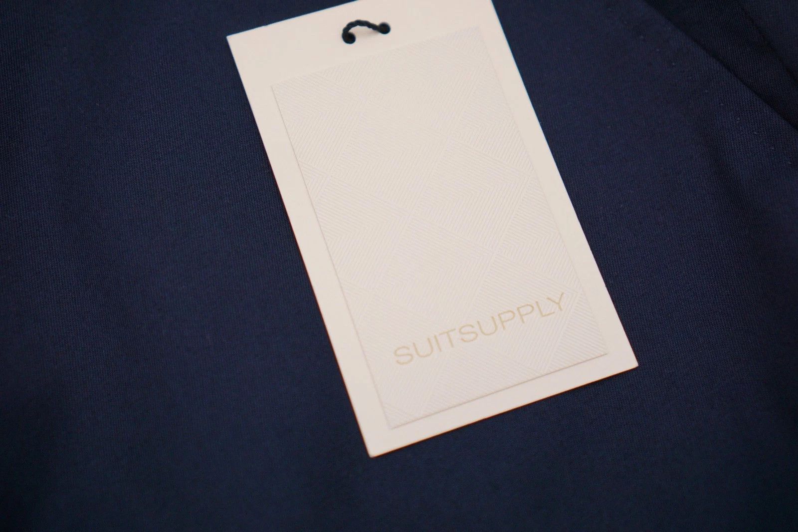 Suitsupply Men Suitsupply Trousers Navy Brescia Stretch Cotton UK/US46 Size 46R - 3 Thumbnail