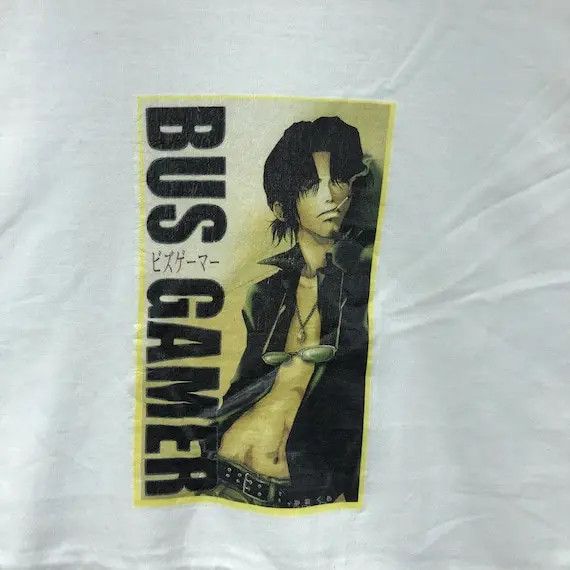 Anime × Vintage Vtg 1991 BUS GAMER MANGA Anime Kazuya Minekura Tee Shirt Size US S / EU 44-46 / 1 - 3 Thumbnail