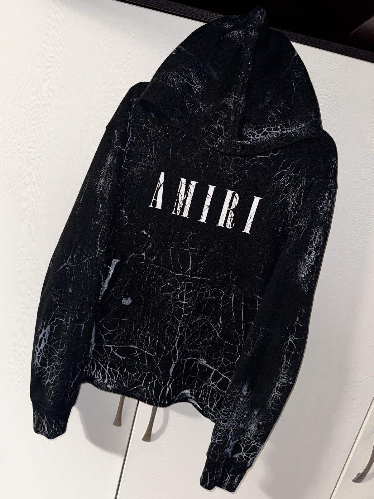 Amiri AMIRI CRACKED CORE LOGO HOODIE Size US L / EU 52-54 / 3 - 2 Thumbnail