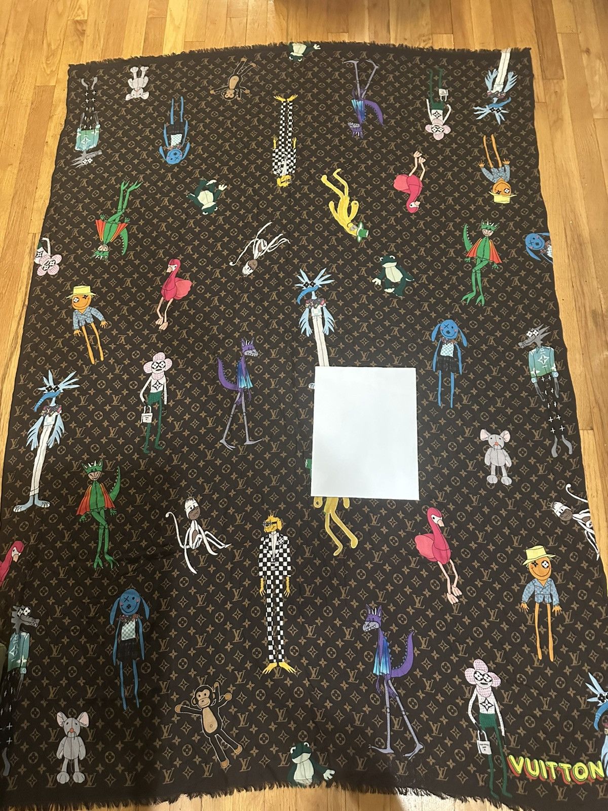 Louis Vuitton LOUIS VUITTON, Louis Vuitton x Virgil Abloh Chair Scarf Size ONE SIZE - 7 Thumbnail