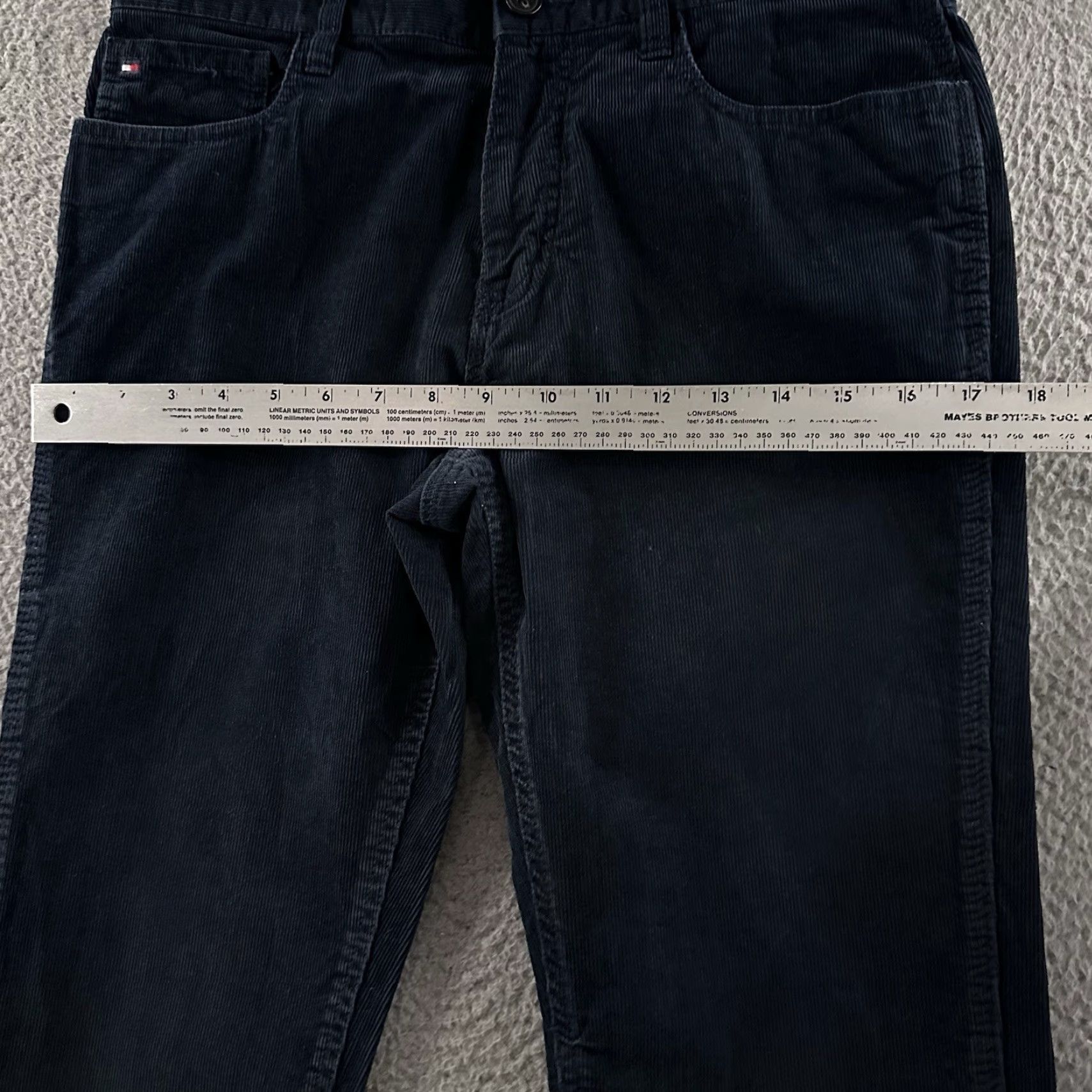 Tommy Hilfiger Tommy Hilfiger Jeans Mens Blue 30x32 Straight Corduroy Cotton Blend Adult Regular Jeans Men Blue Corduroy 30x32 Straight Mens Size US 30 / EU 46 - 6 Thumbnail