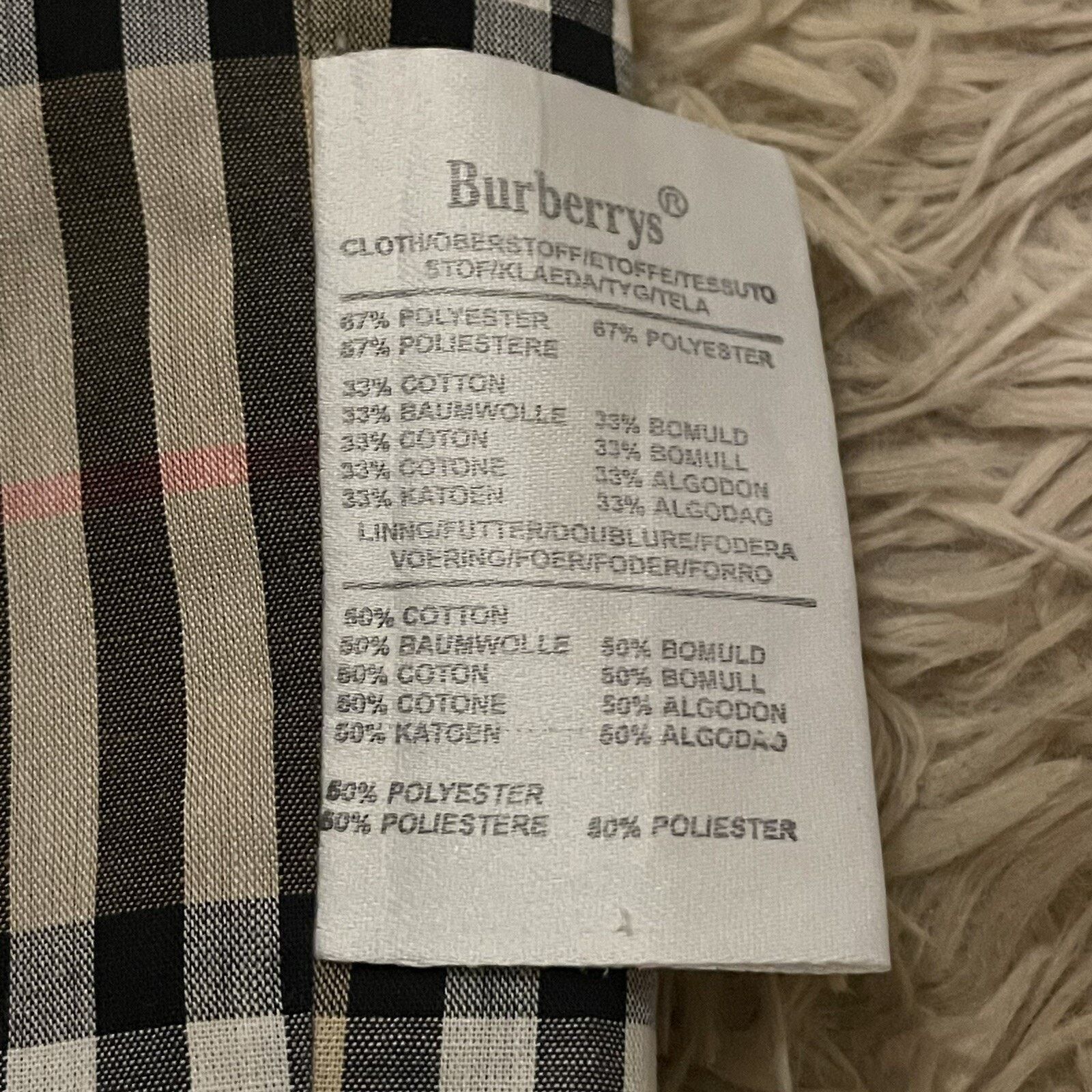 Burberry vintage burberry winter jacket nova check cotton MADE in UK Size US XL / EU 56 / 4 - 15 Thumbnail