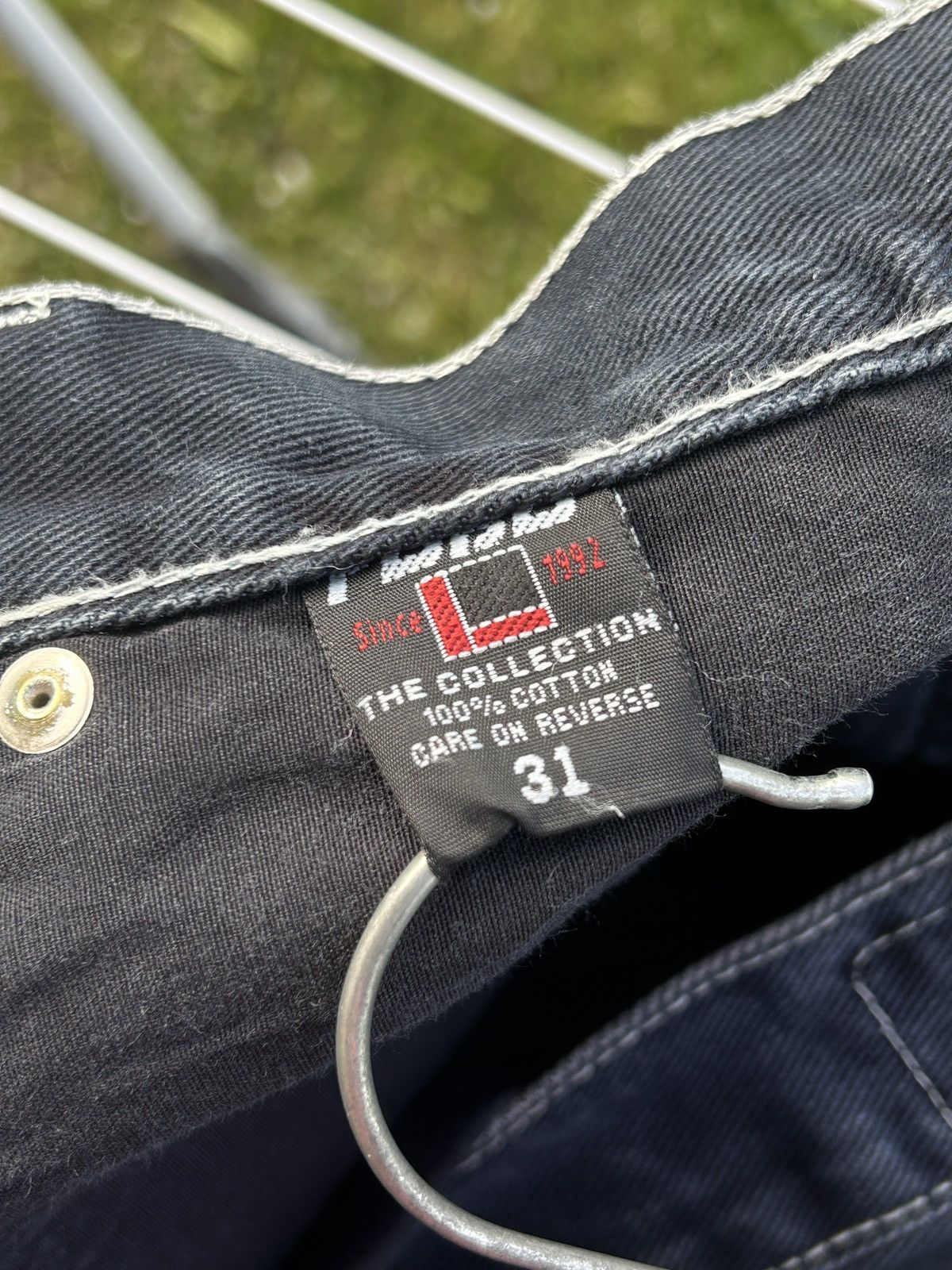 Fubu 90s Vintage Fubu Denim Workwear Carpenter Rap Jeans Pants Size US 31 - 14 Thumbnail