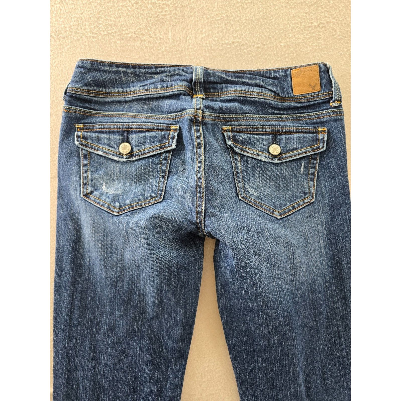 American Eagle Outfitters American Eagle Jeans Womens Size 6 Long Stretch Slim Boot Size 28" / US 6 / IT 42 - 8 Thumbnail