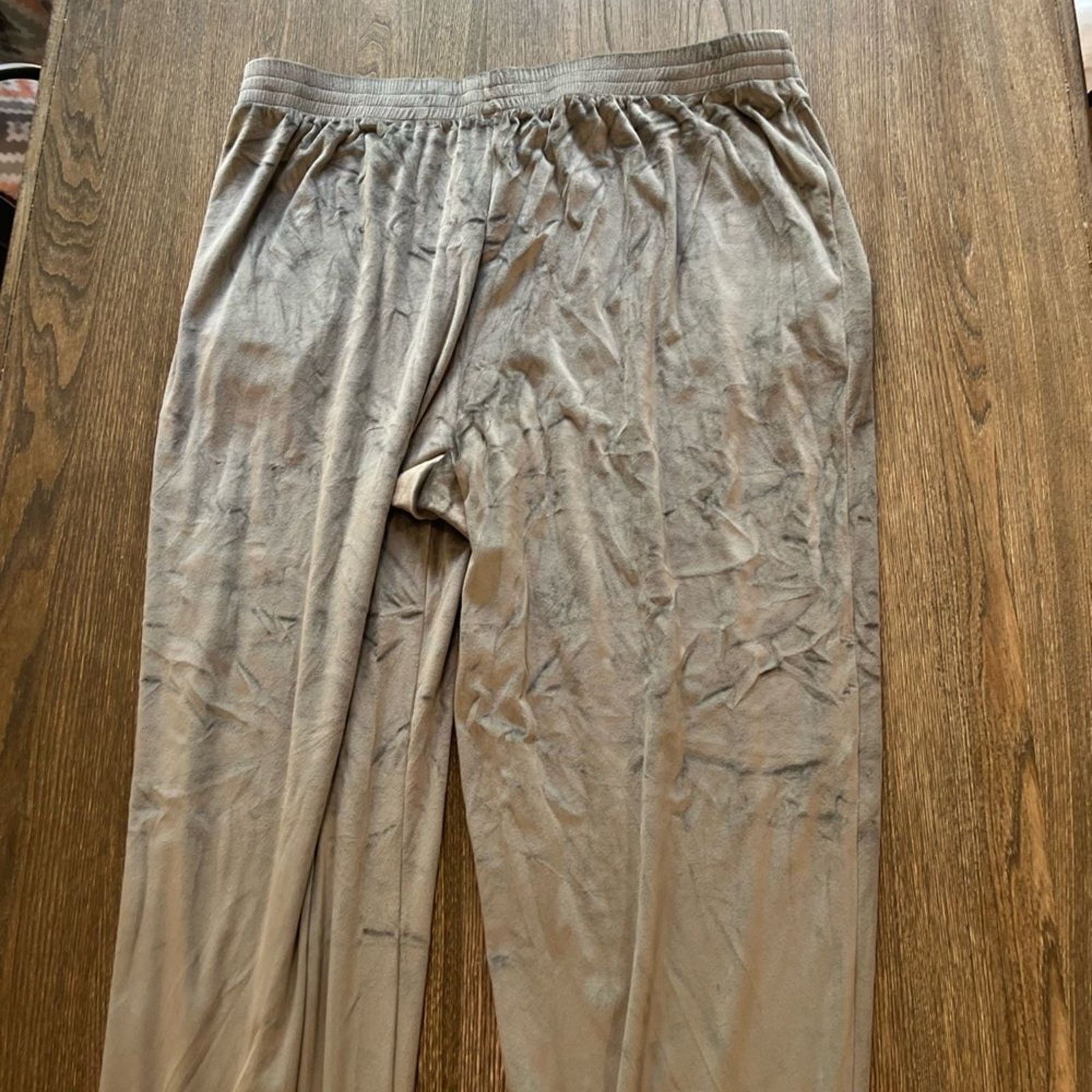 SKIMS NWT Skims Velour Track Pants Gunmetal Size 4X Size 42" / US 20 - 8 Thumbnail