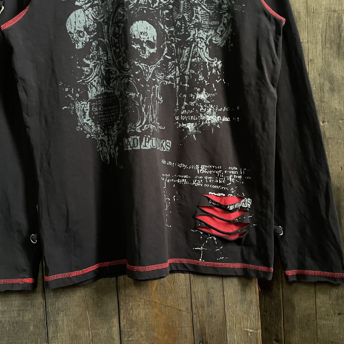 Seditionaries Vintage Mad Punks Gothic Bondage Shirt Size US L / EU 52-54 / 3 - 5 Thumbnail