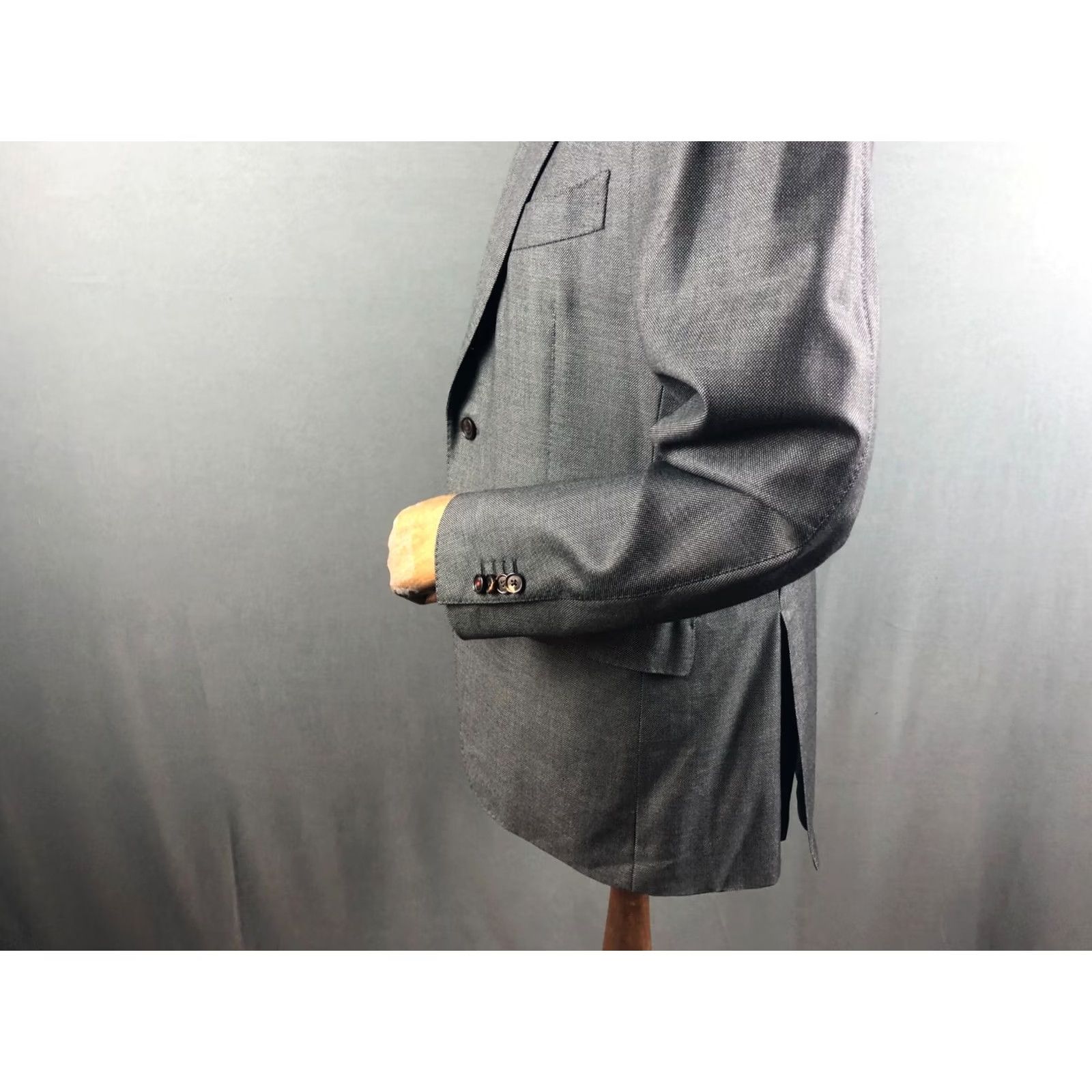 Suitsupply Suitsupply Blazer Gray Men Size 52 Wool Size 52R - 6 Thumbnail