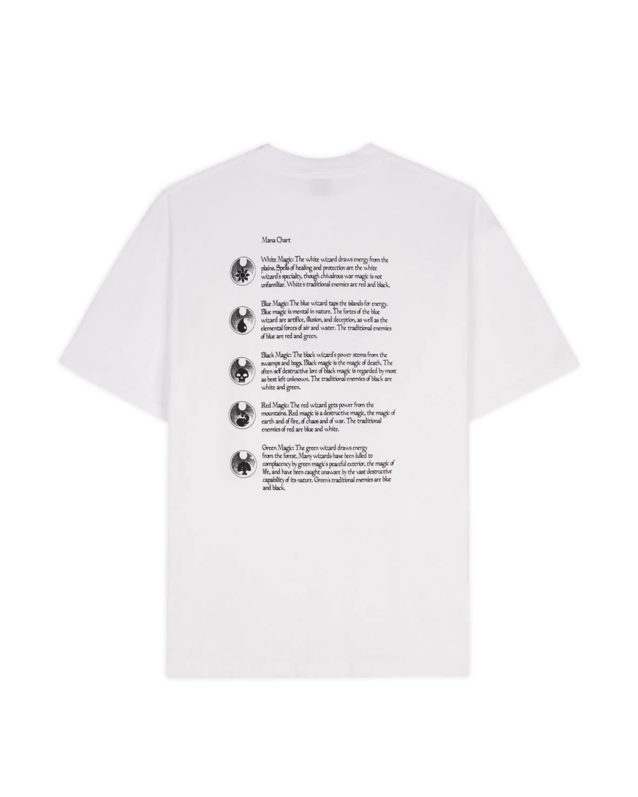Brain Dead Brain Dead Magic The Gathering Wizard Mana Tee in White Size US XXL / EU 58 / 5 - 2 Thumbnail