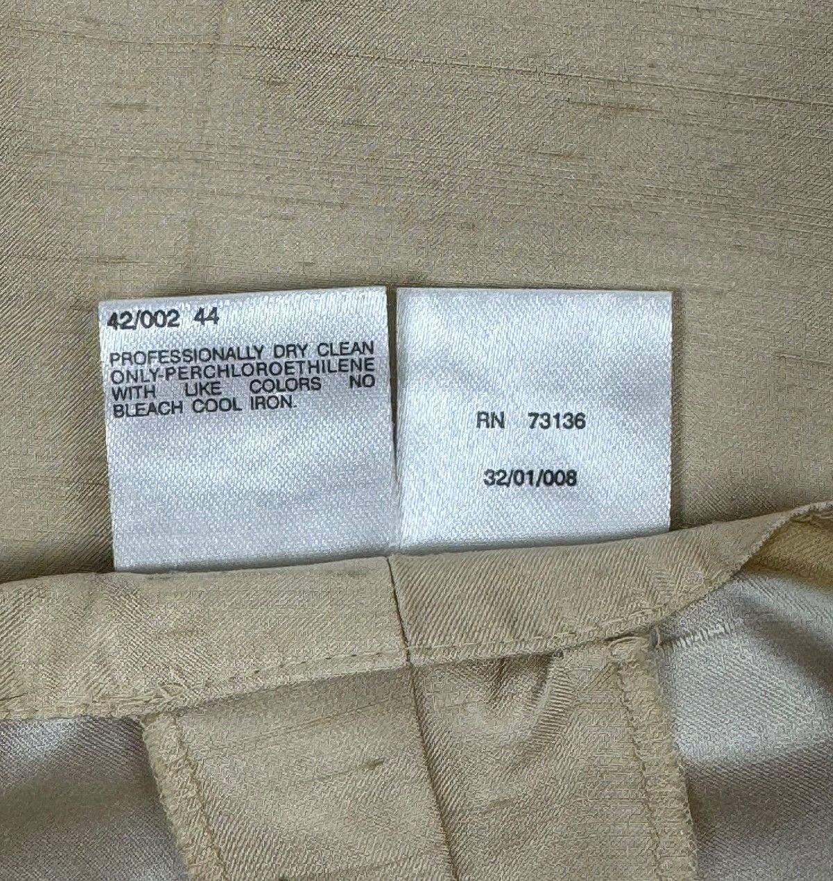 Max Mara Max Mara Silk-Acetat Pants size US10 IT44 Size 32" / US 10 / IT 46 - 10 Thumbnail