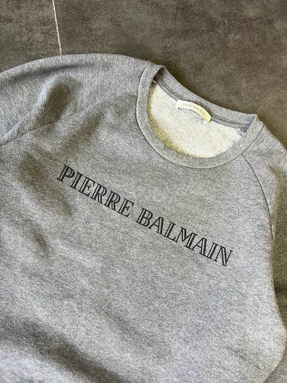 Balmain Pierre Balmain Big Logo Sweatshirt Size US L / EU 52-54 / 3 - 4 Thumbnail