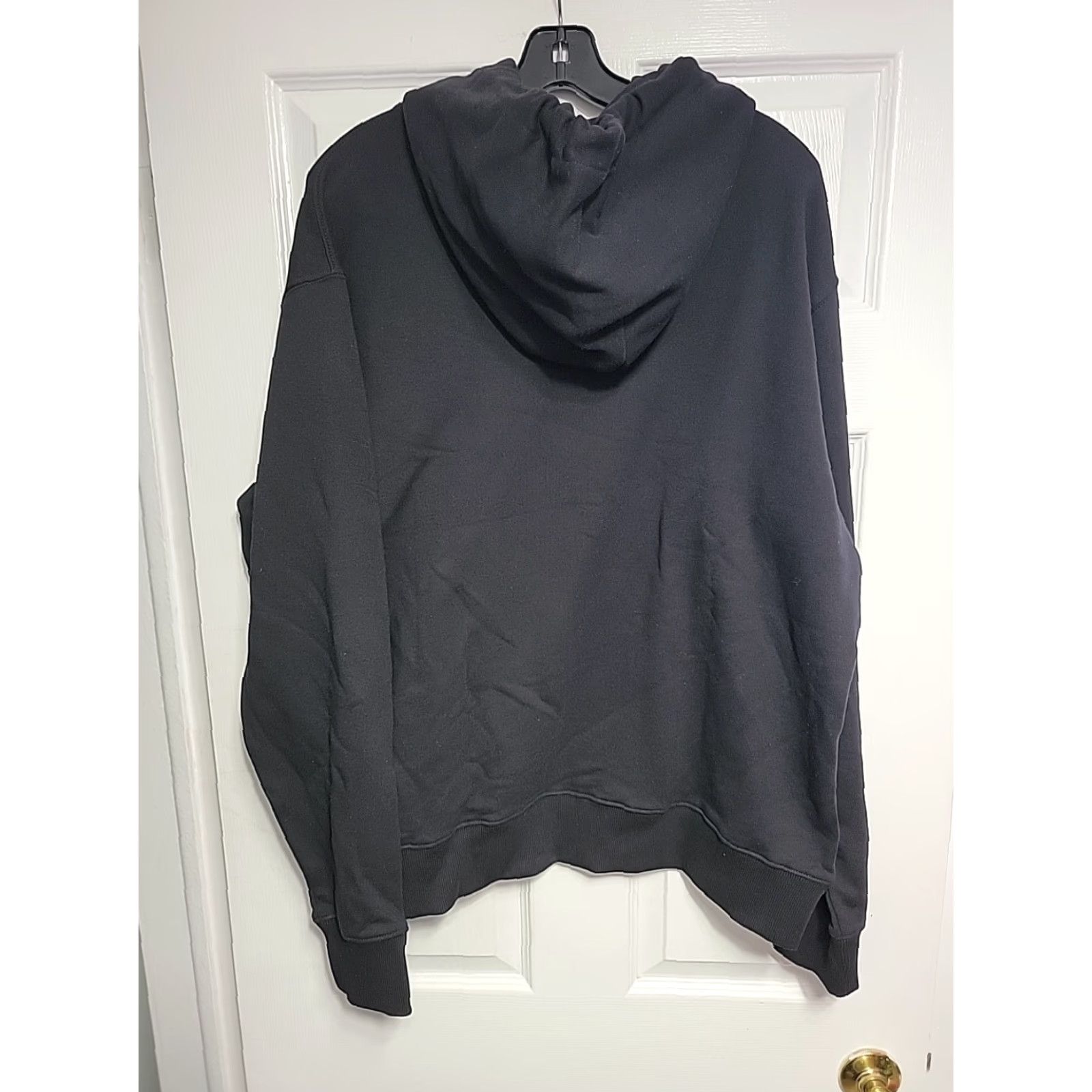 Versace Jeans Couture VERSACE JEANS COUTURE HOODIE BLACK 2XL Mens Logo Graphic Print Cotton Long Sleeve Casual Hoodie Size US XXL / EU 58 / 5 - 6 Thumbnail