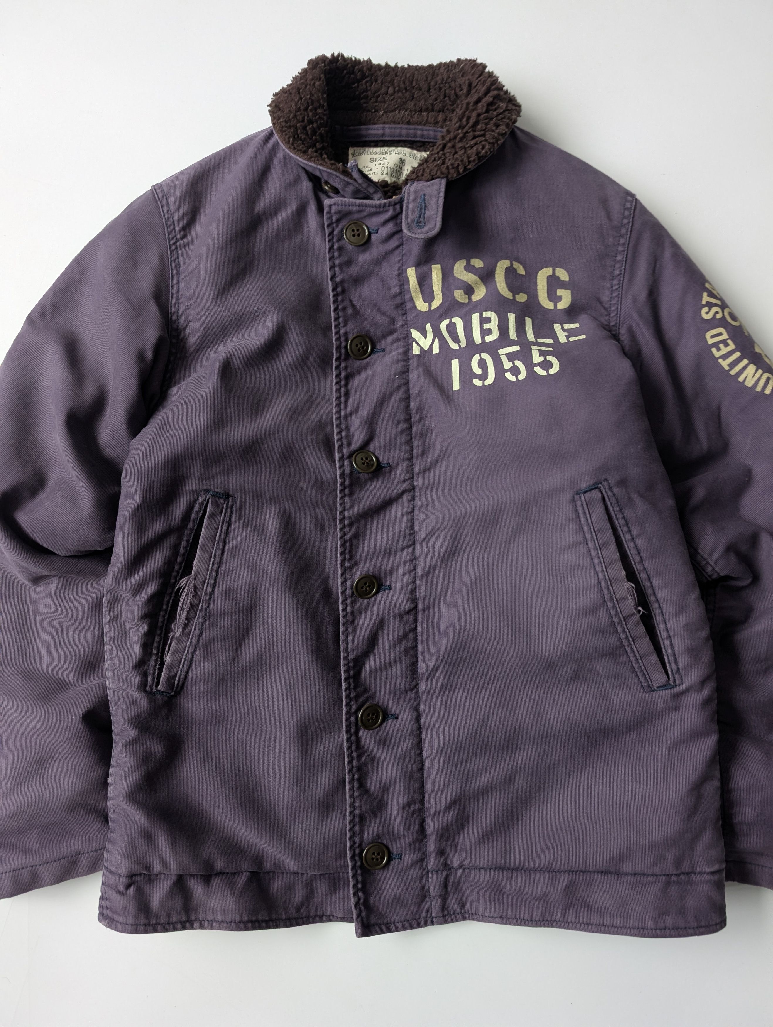 Iron Heart Bootlegers US Coast Guard N1 Deck jacket Size US S / EU 44-46 / 1 - 5 Thumbnail