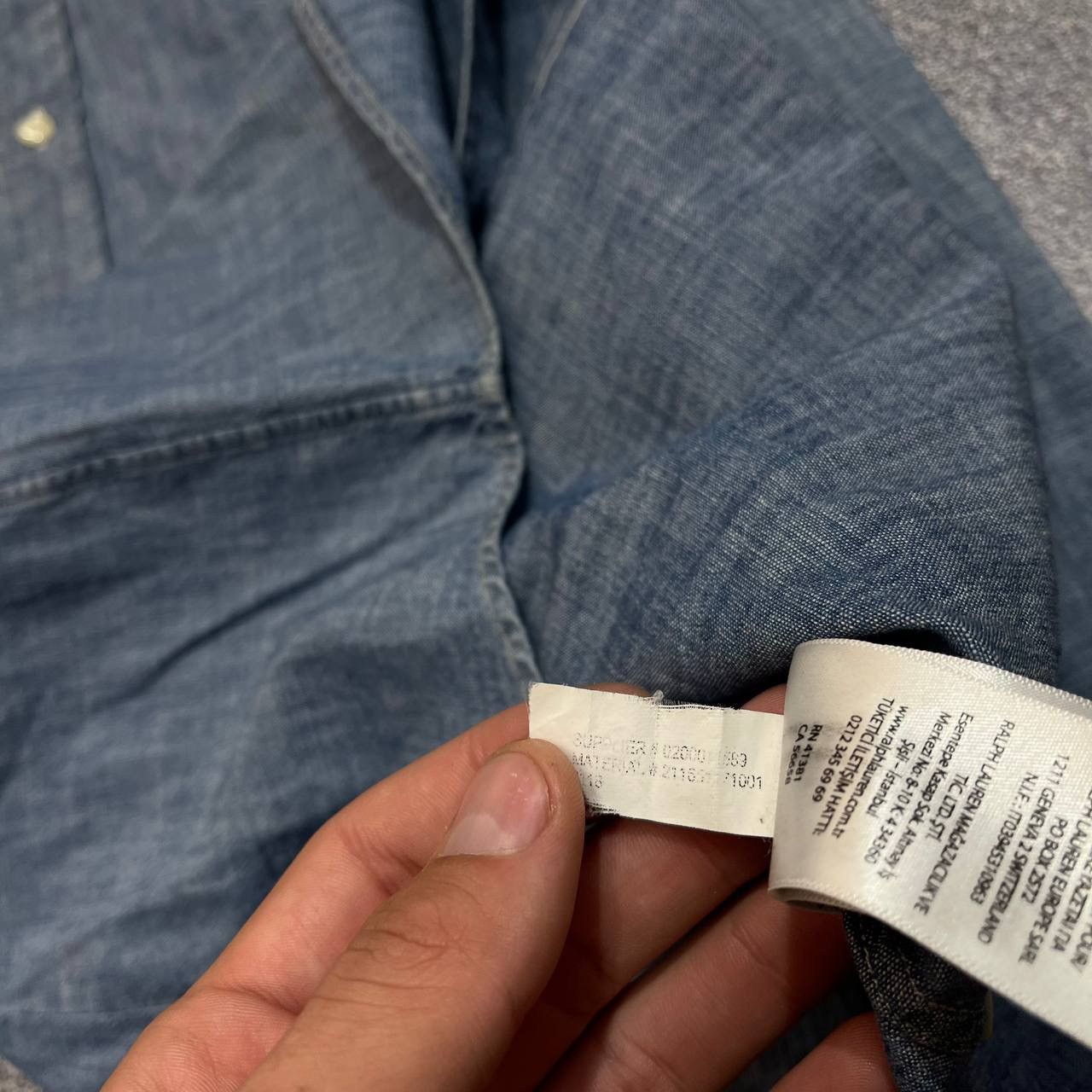 Polo Ralph Lauren × Vintage Vintage y2k Polo Raplh Lauren Shirt Size US S / EU 44-46 / 1 - 5 Thumbnail