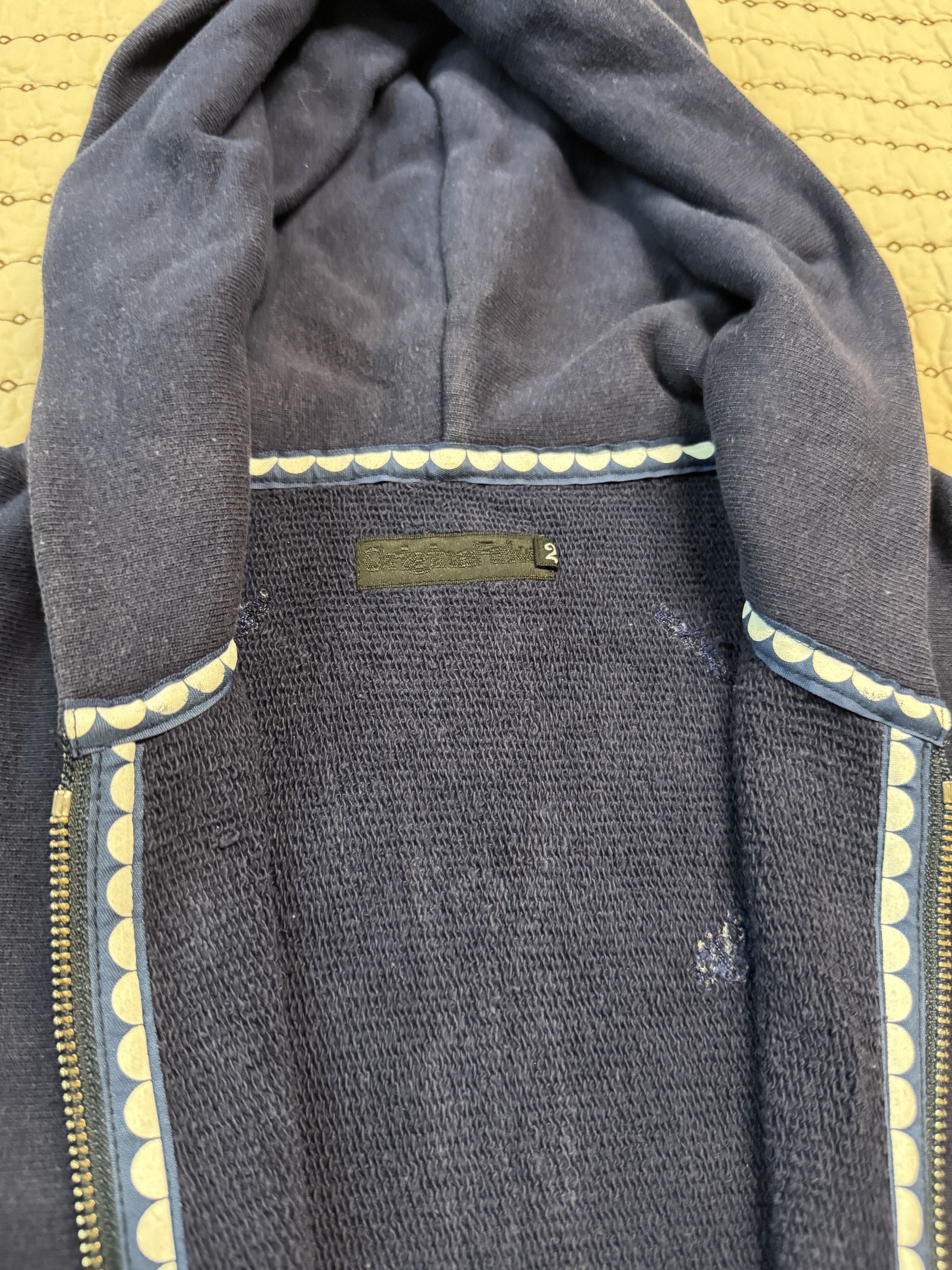 Kaws KAWS / ORIGINAL FAKE - CHOMPERS HOODIE NAVY MEDIUM SZ 2 XX Size US M / EU 48-50 / 2 - 7 Thumbnail
