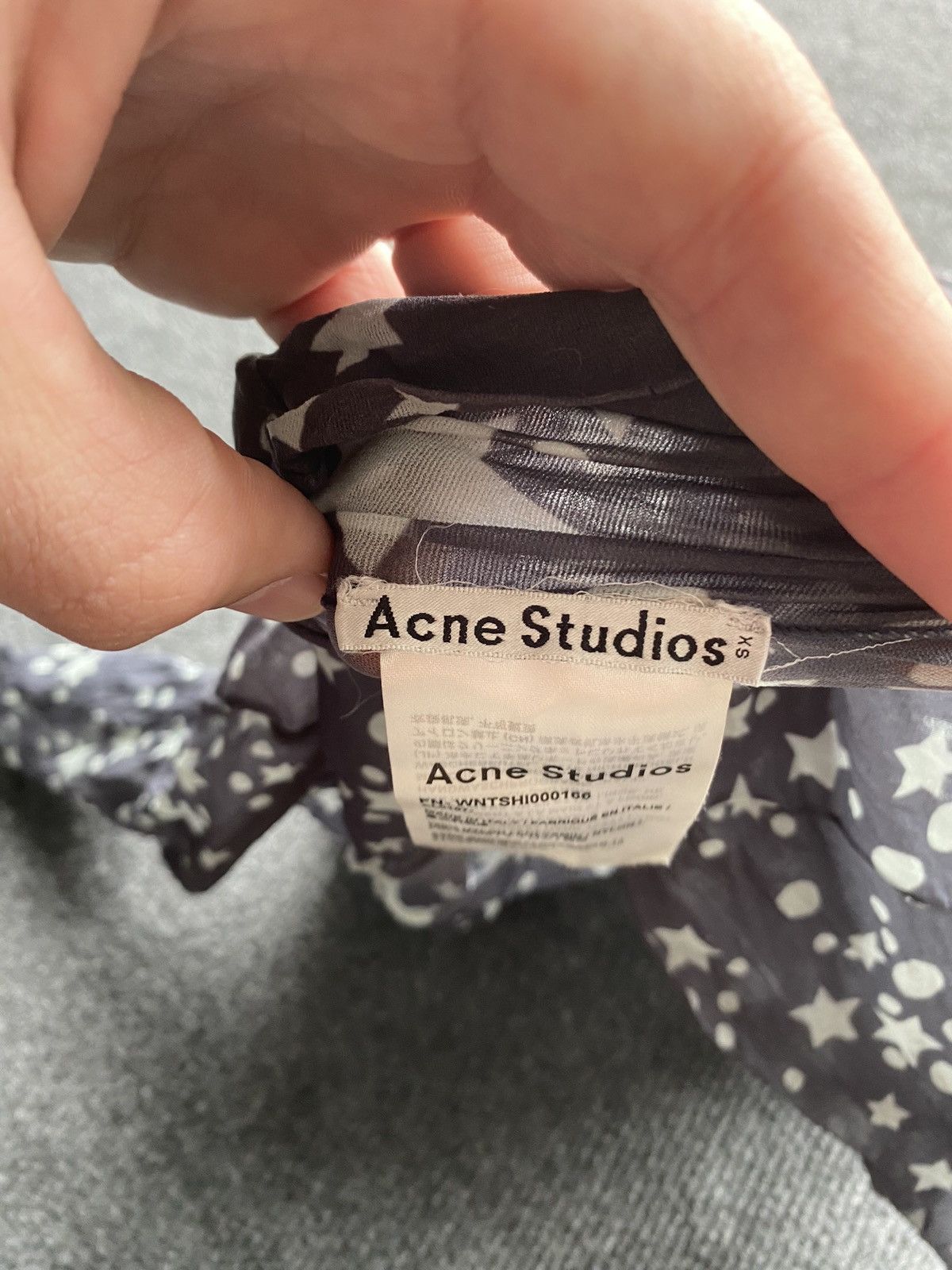 Acne Studios 🔥Acne Studios Distressed Sun Faded Mesh Blouse xs Size XS / US 0-2 / IT 36-38 - 4 Thumbnail