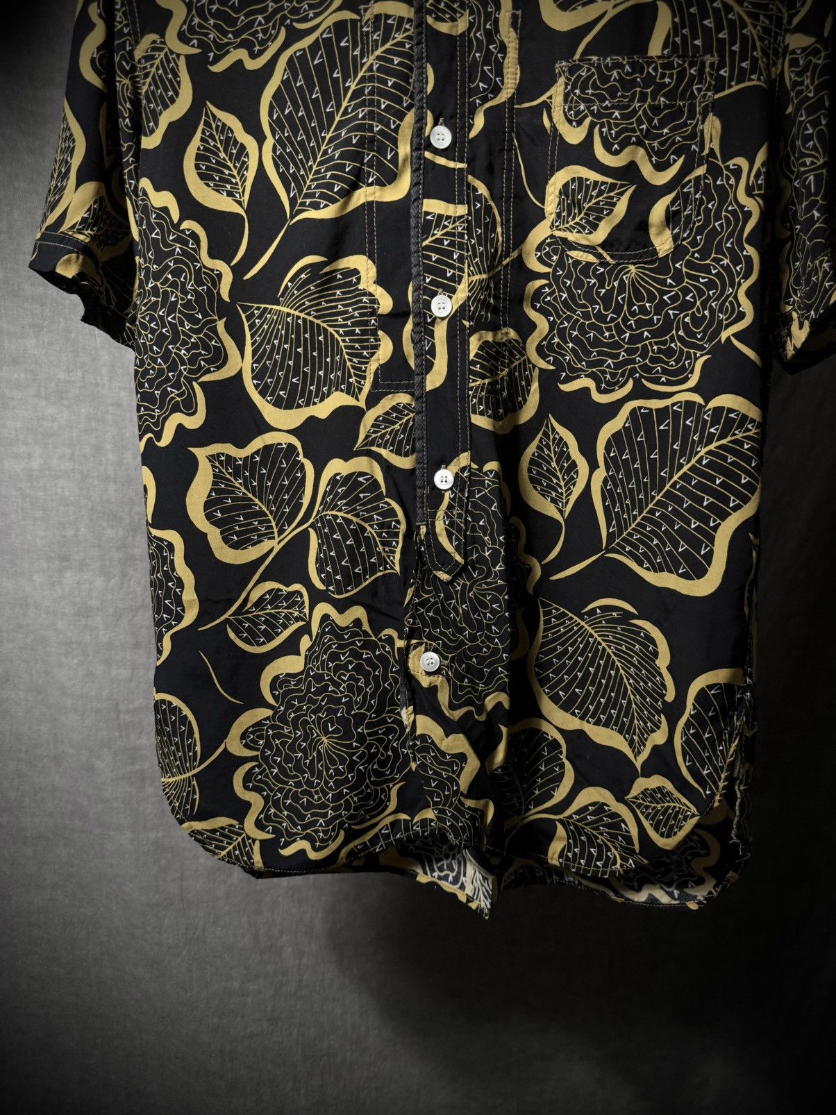 Junya Watanabe MAN 17SS Graphic Short Sleeve Shirt