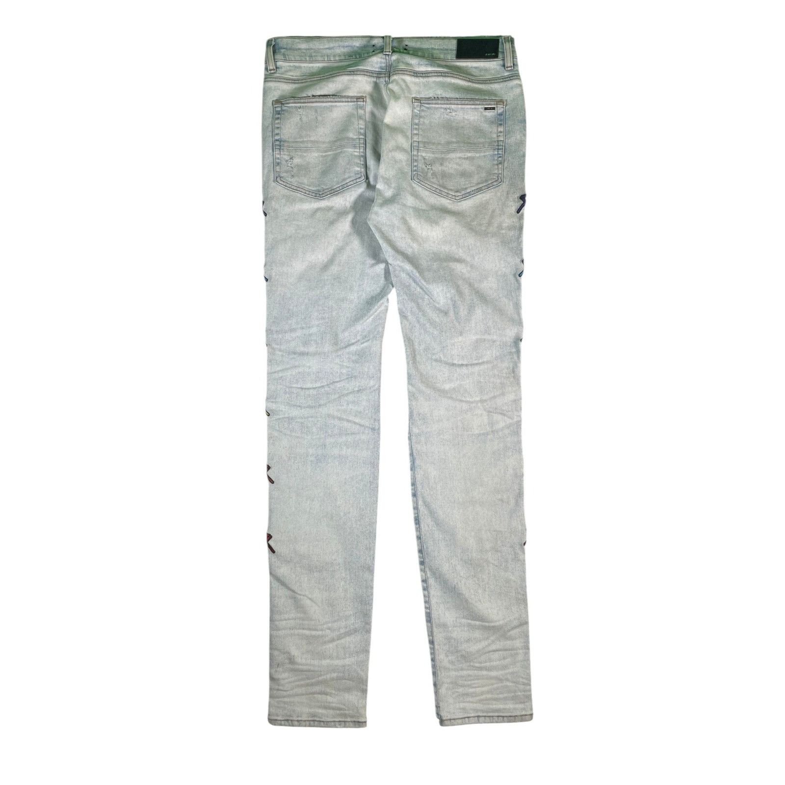 Amiri Amiri Grateful Dead Dance Stone Wash Jeans Size US 36 / EU 52 - 2 Thumbnail