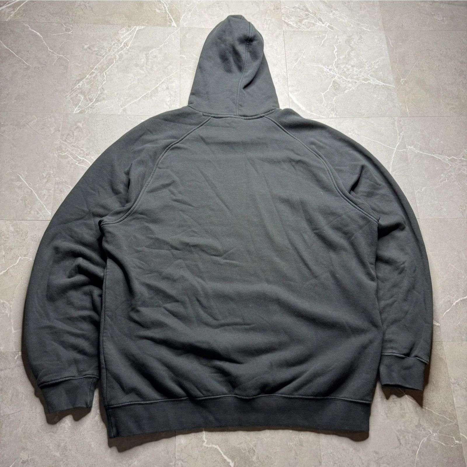 Nike Vintage Nike Black Mini Swoosh Silver Bar Tag Hoodie 2XL Size US XXL / EU 58 / 5 - 4 Thumbnail