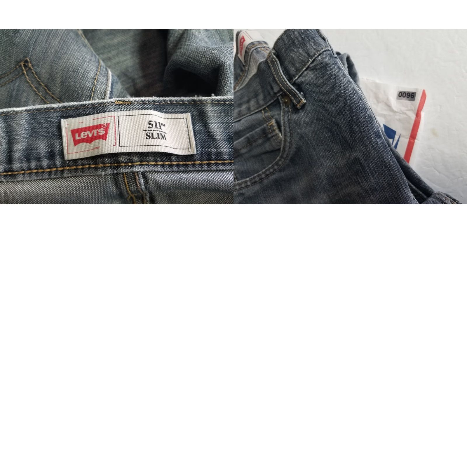 Levi's Levi's 511 Slim Jeans Men Size 28x28 Blue Denim Slim Regular 28in Inseam 28.5in Jeans 500 Series Mens Size US 28 / EU 44 - 8 Thumbnail
