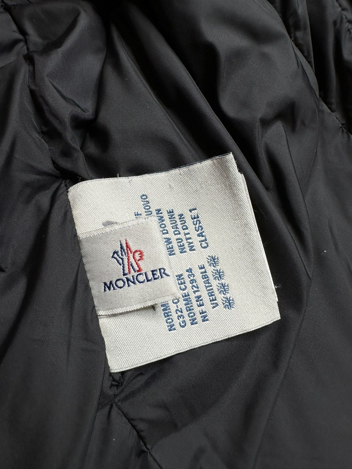 Moncler Moncler Black Jacket Luxury Size L / US 10 / IT 46 - 10 Thumbnail